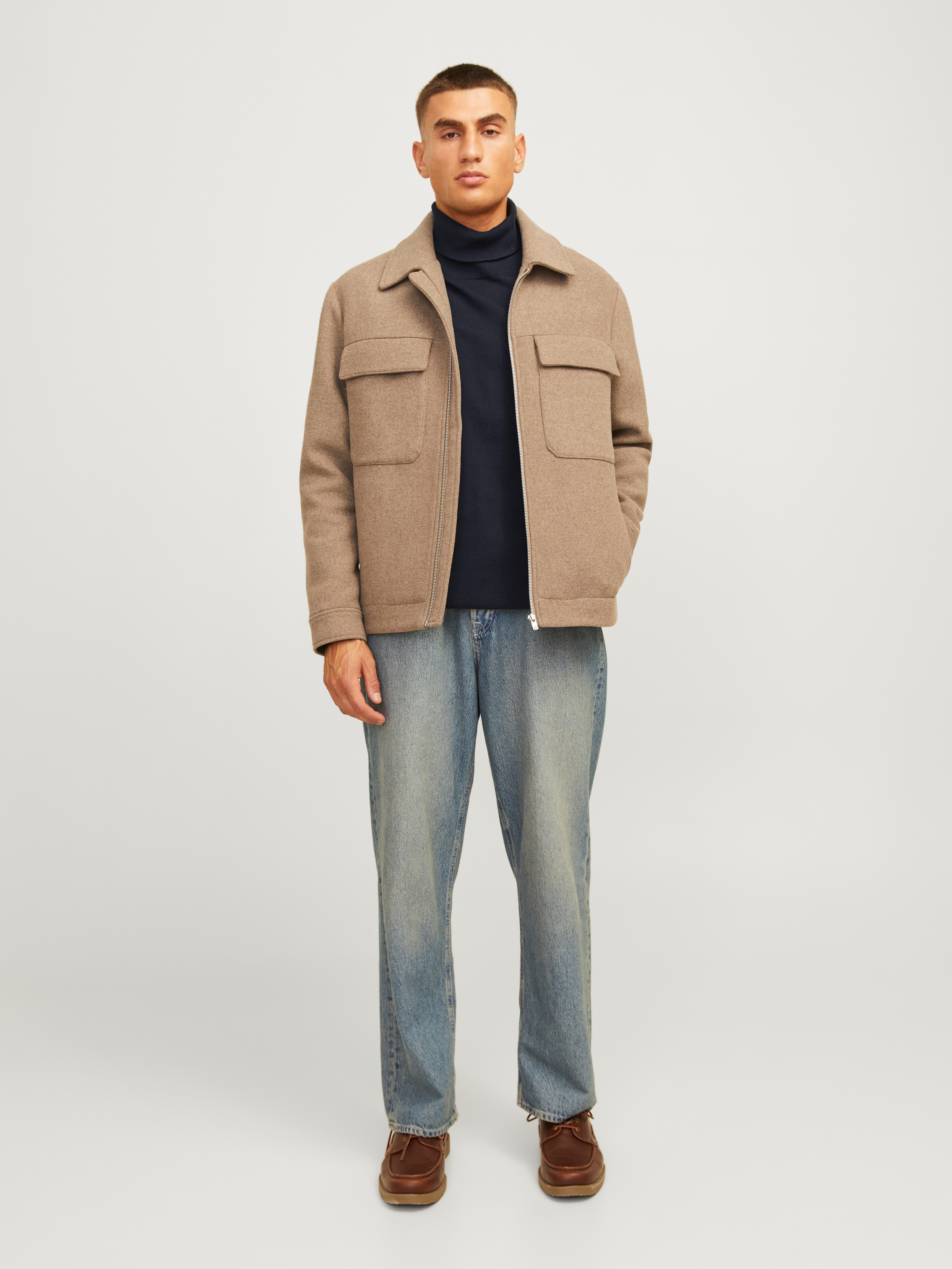 Jack & Jones Coltrui JJEBASIC KNIT ROLL NECK NOOS
