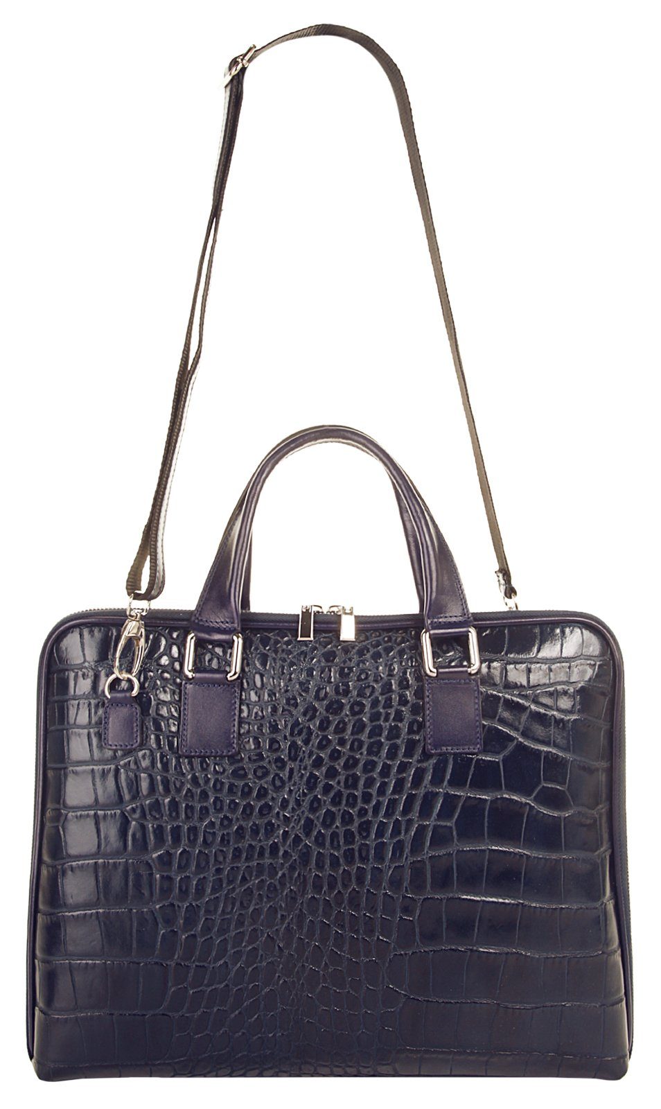 Samantha Look Aktetas echt leer, made in italy