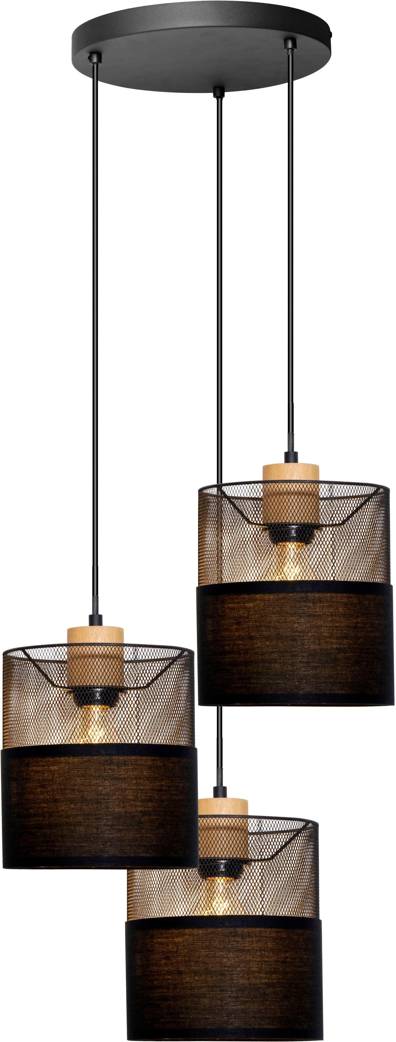 Places of Style Led-hanglamp ACATE zonder lichtbron, in hoogte verstelbaar, 3-staps schakelbaar (1 stuk)