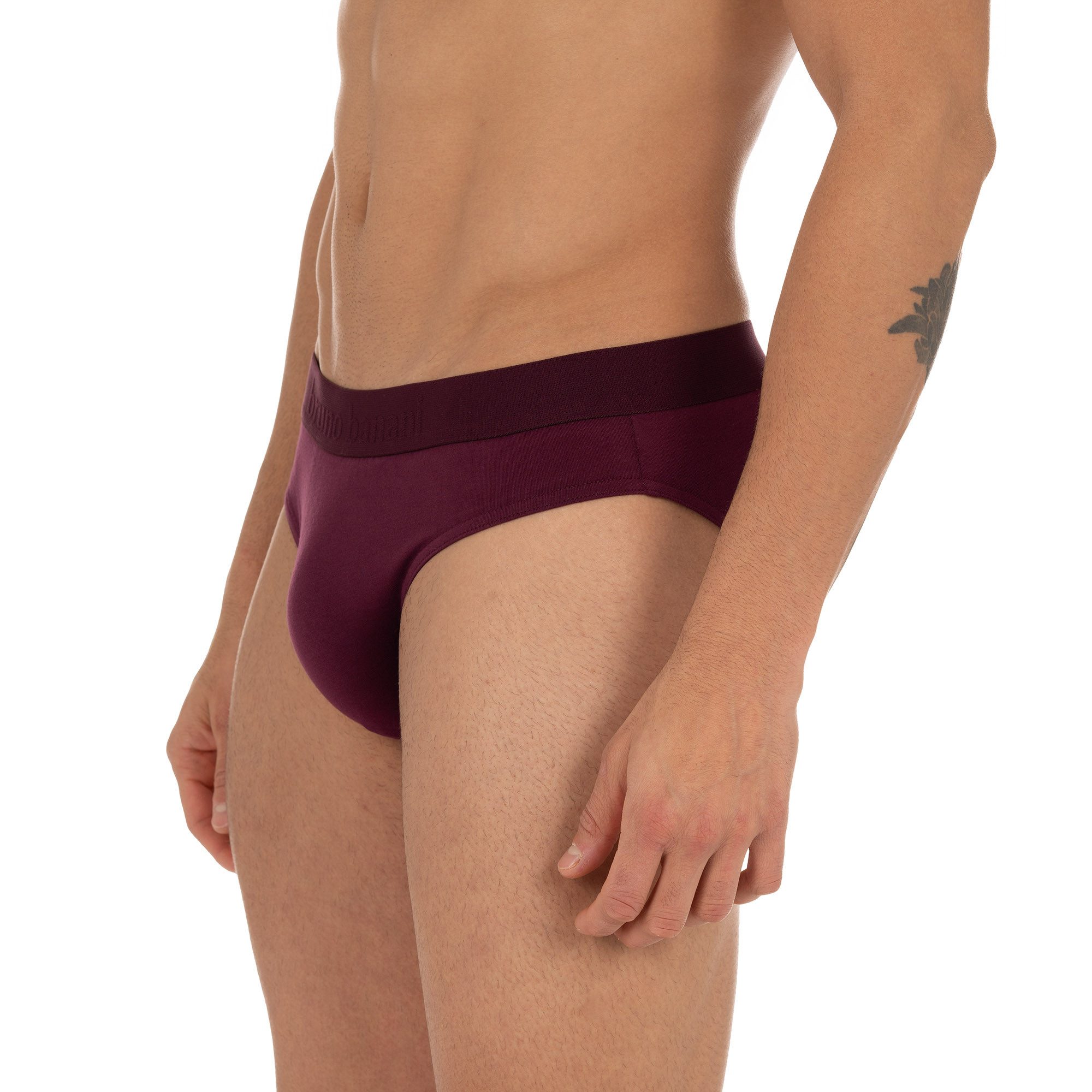 Bruno Banani Slip Flowing met logoband (2 stuks, Set van 2)