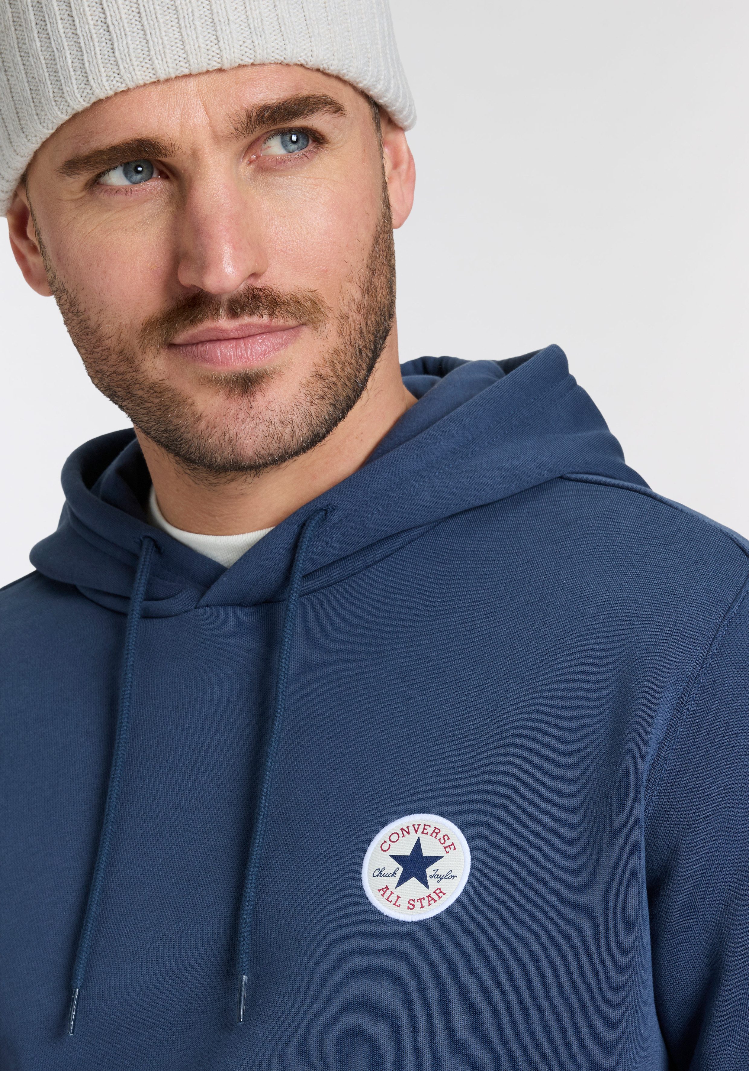 Converse Hoodie CONVERSE GO-TO CHUCK TAYLOR PATCH HOODIE (1-delig)