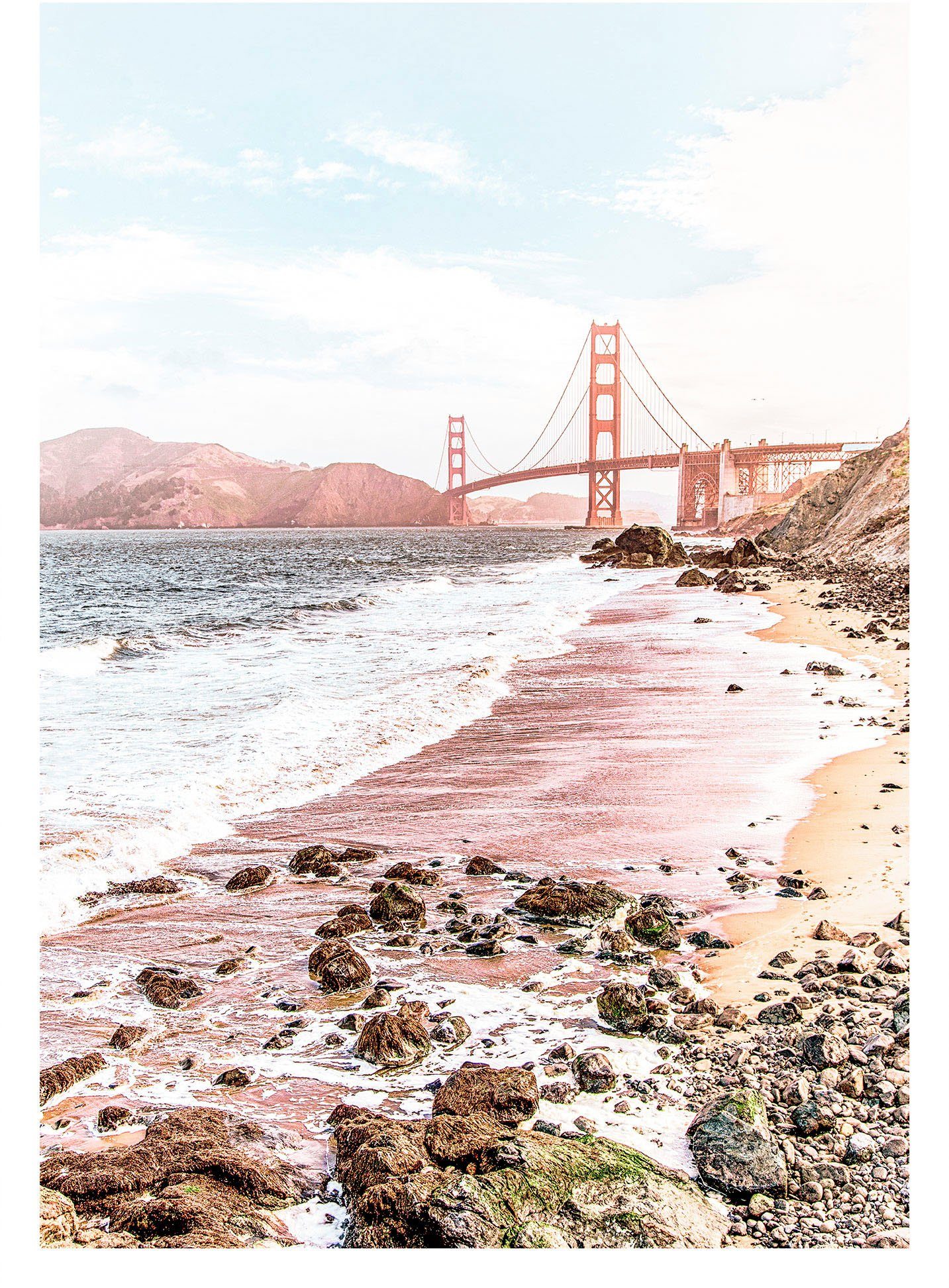 Komar Artprint Golden Gate