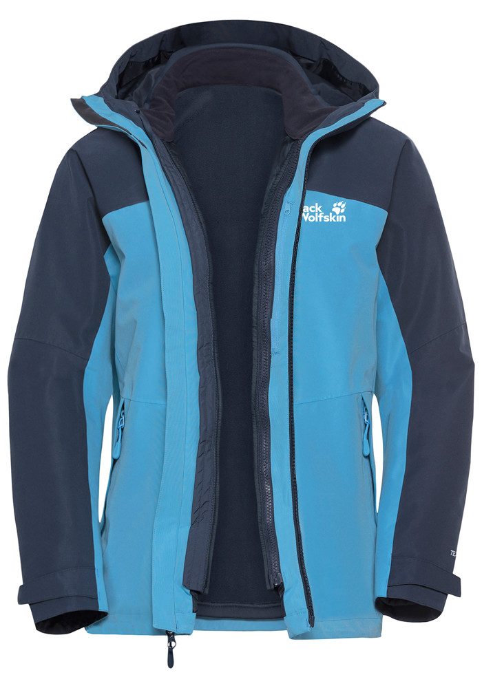 Jack Wolfskin Functioneel 3-in-1-jack WILD PLACES 3IN1 JKT W