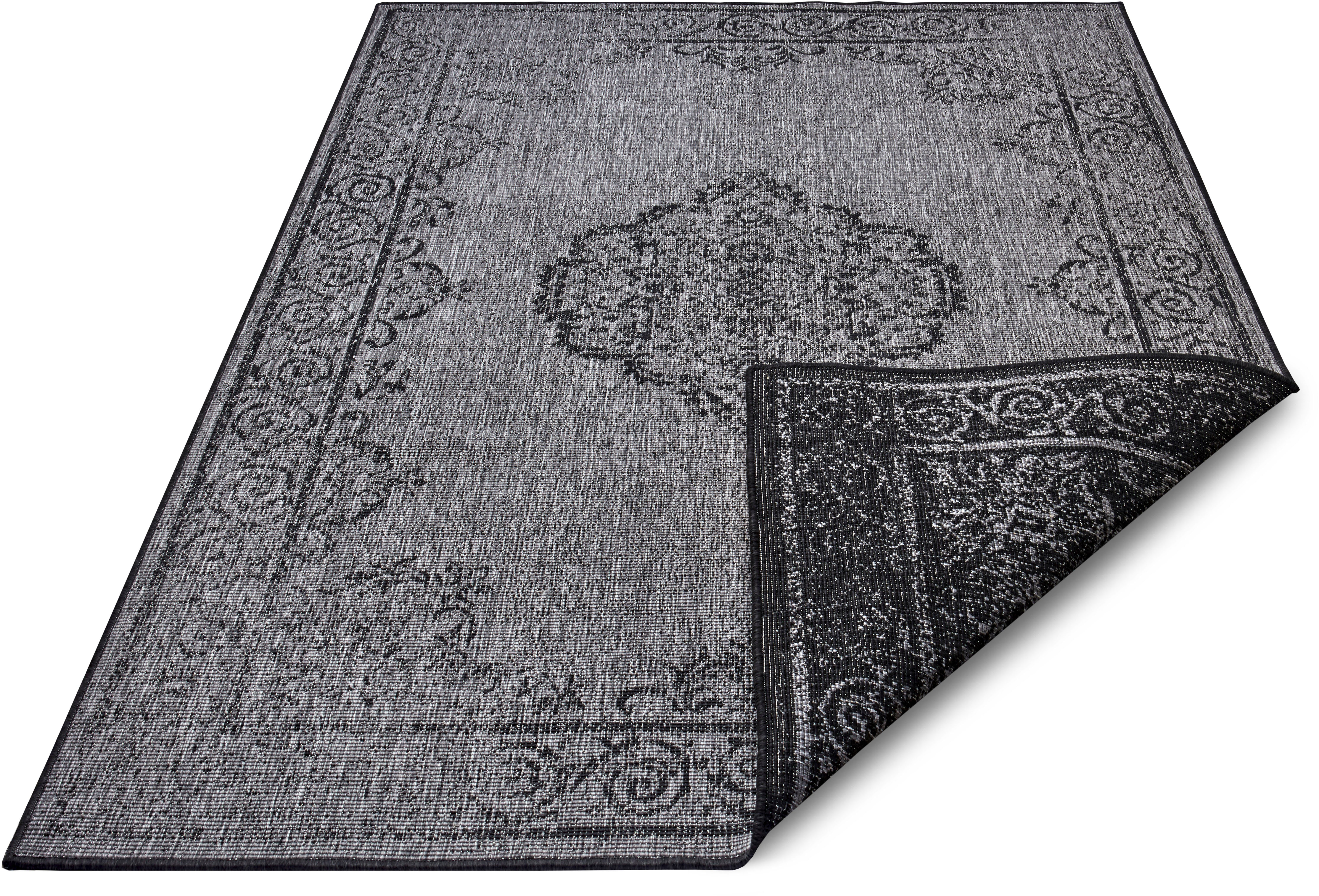 NORTHRUGS Vloerkleed CEBU tweezijdig te gebruiken kleed In- & outdoor, weerbestendig, balkon, woonkamer, waterbestendig, oriëntaals