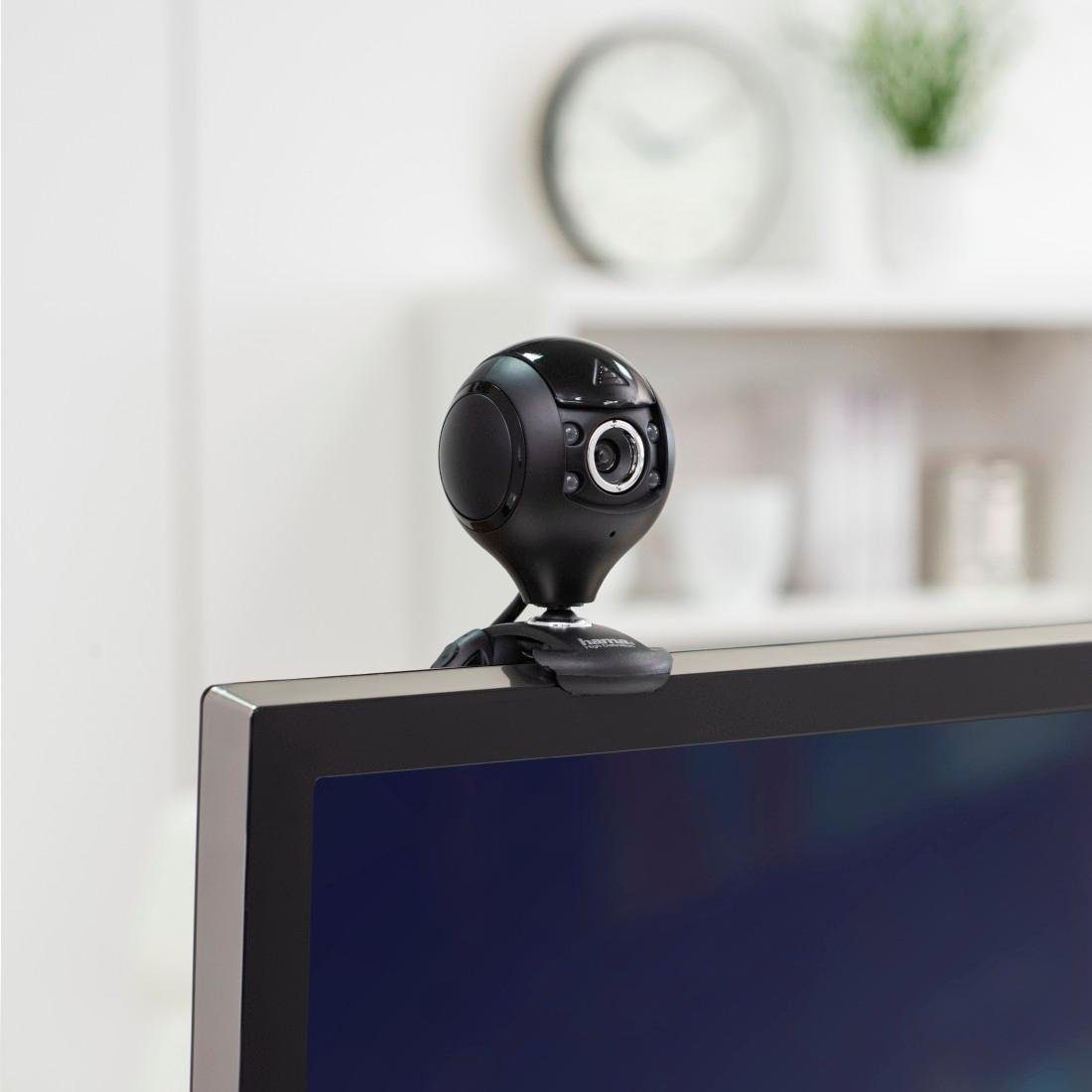 Hama Webcam HD-kwaliteit voor videotelefonie / gesprekken