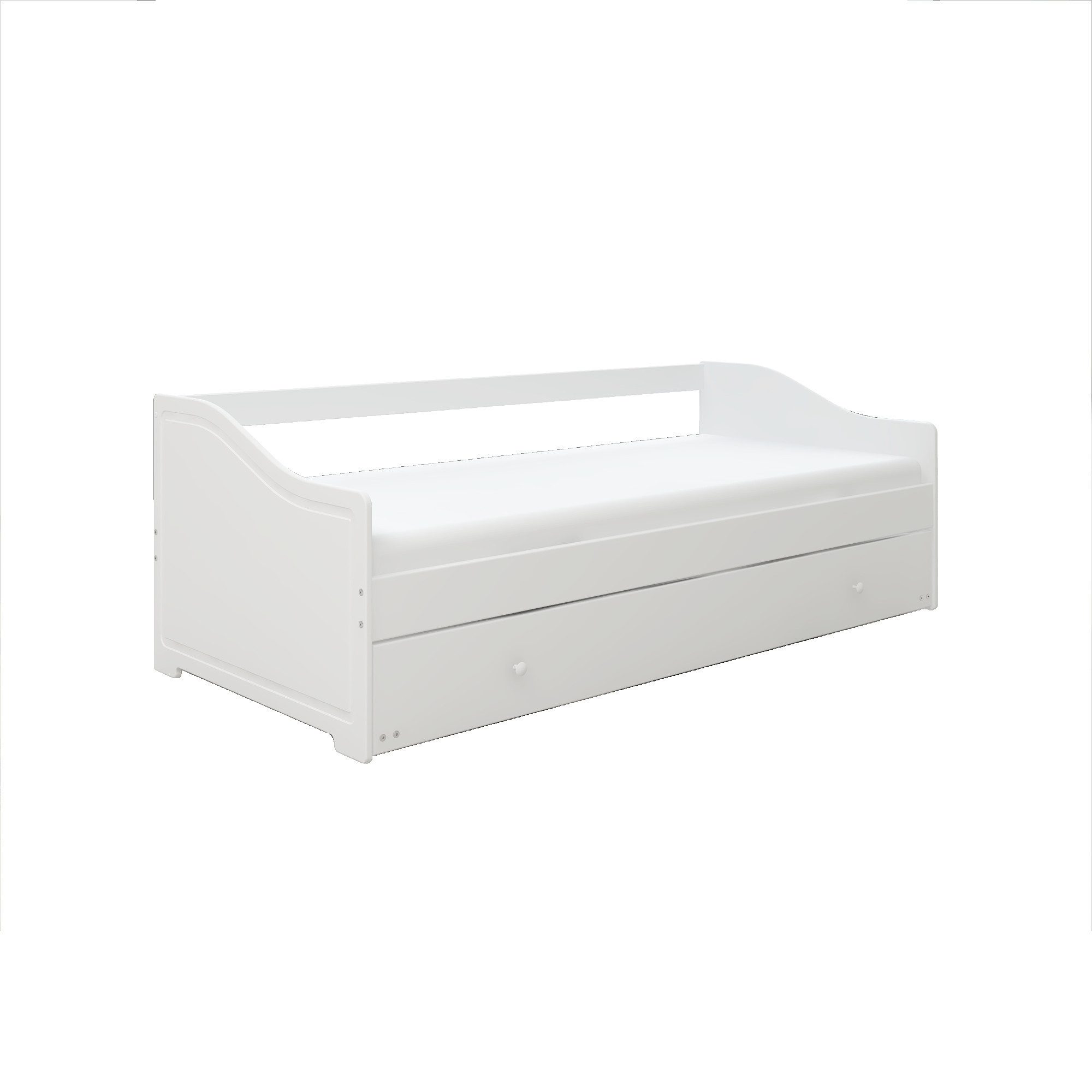 Home affaire Slaapbank Arlo, inclusief 2 matrassen + lattenbodems, jeugdbed, logeerbed (set, 5-delig)