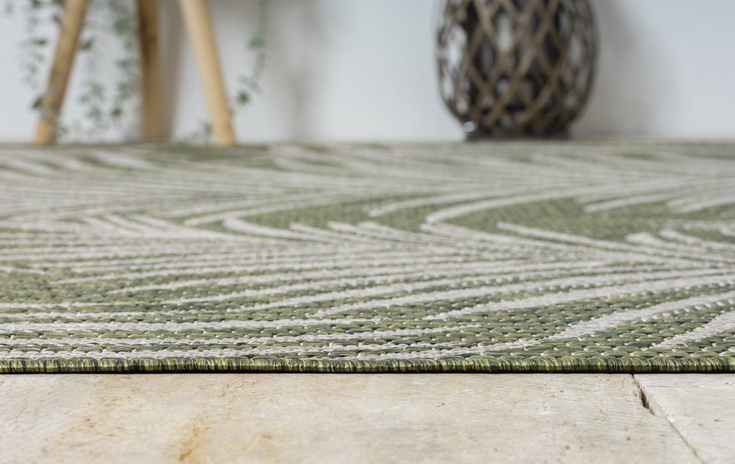 Myflair Möbel & Accessoires Vloerkleed Autumn Omkeerbaar tapijt, bladerenmotief, geschikt voor buiten, balkon, terras