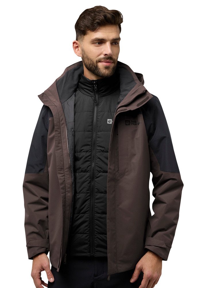 Jack Wolfskin Functioneel 3-in-1-jack ROMBERG 3-in-1 JKT M
