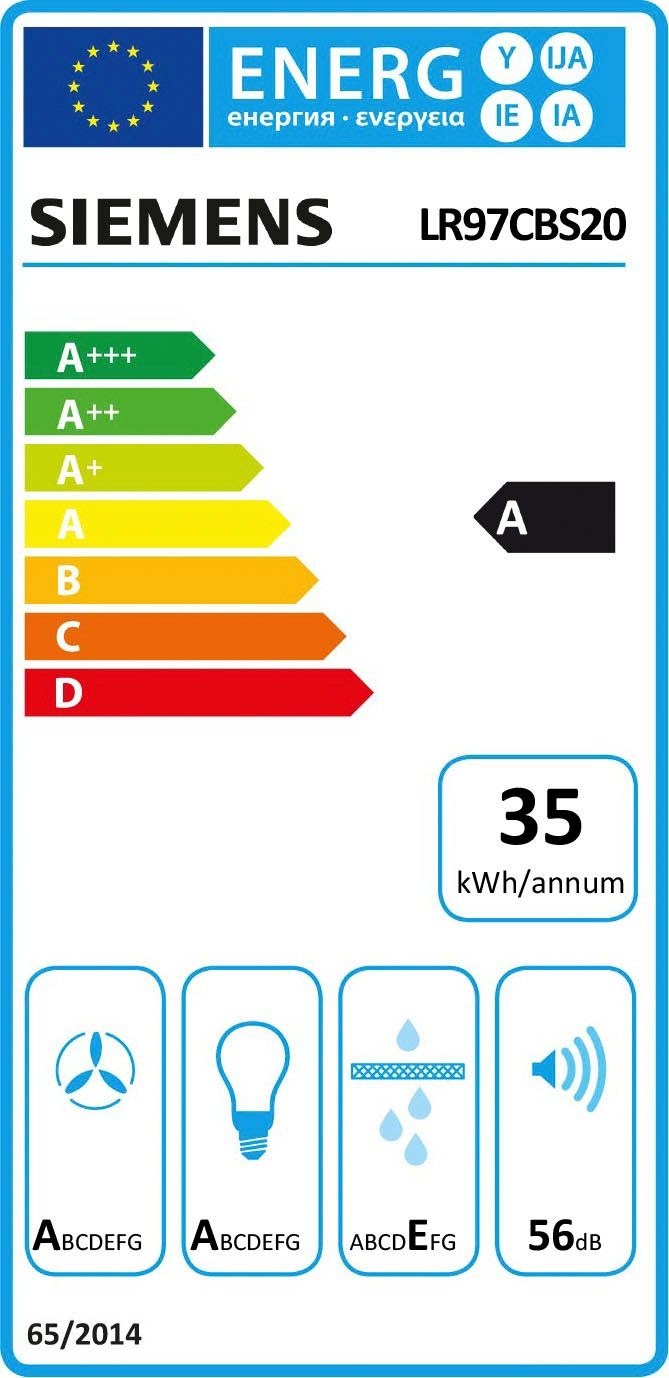 SIEMENS Afzuigkap LR97CBS20