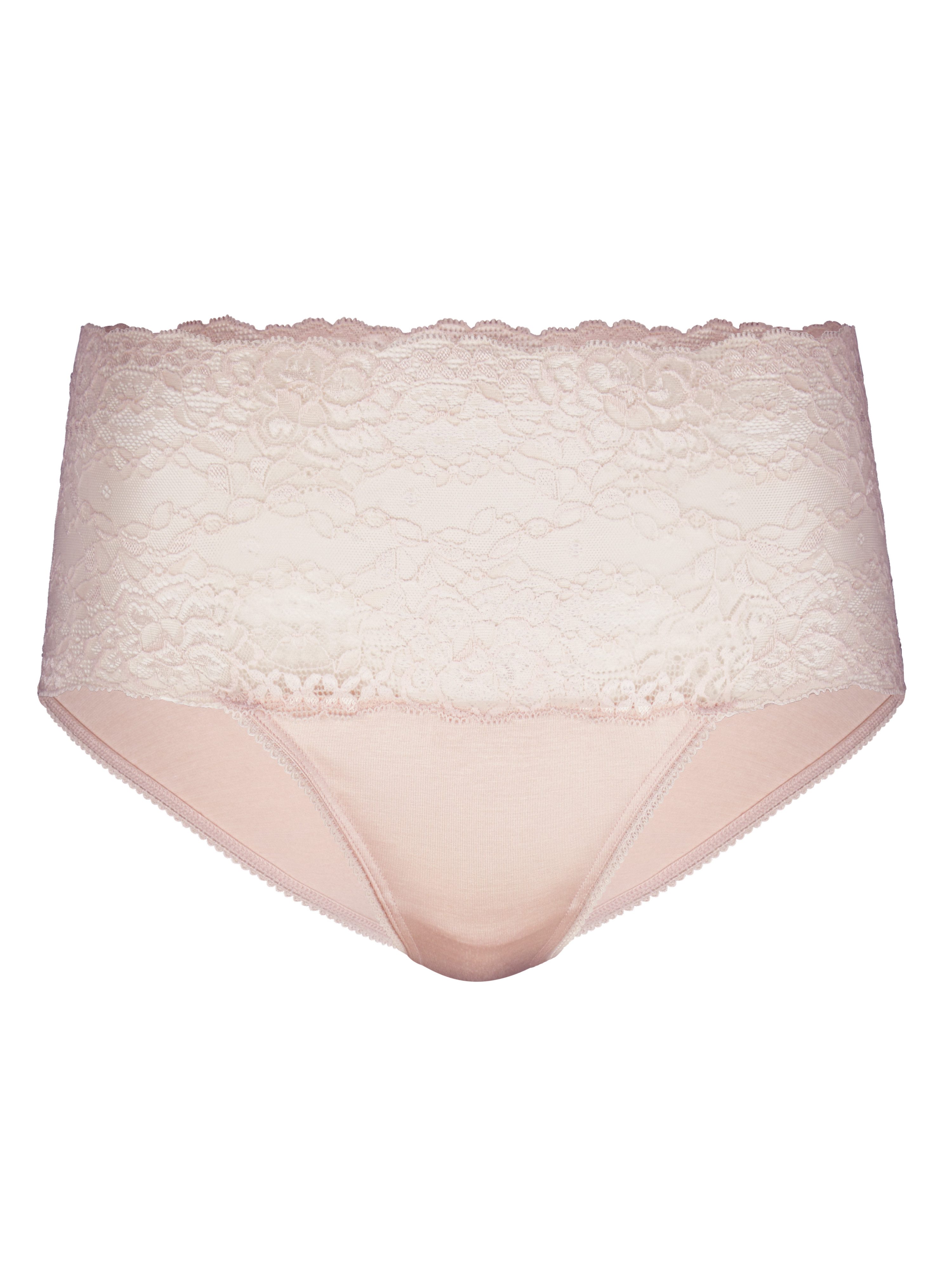 CALIDA Slip Sensual Secrets met brede, transparante kantband