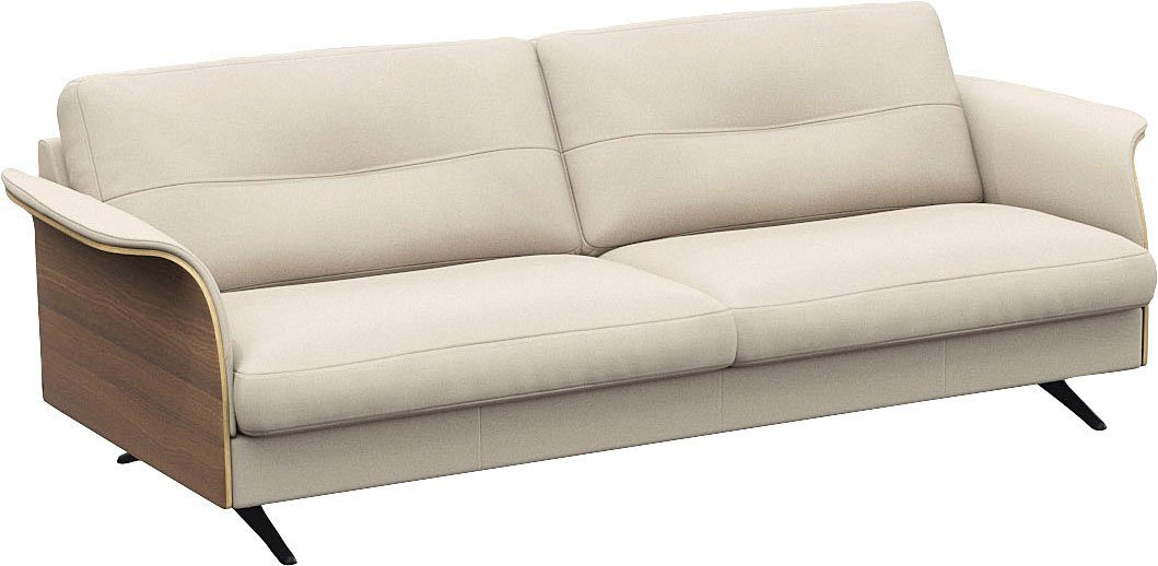 FLEXLUX 3-zitsbank Glow comfortabel en comfortabel door hoogwaardige zitconstructie, designbank