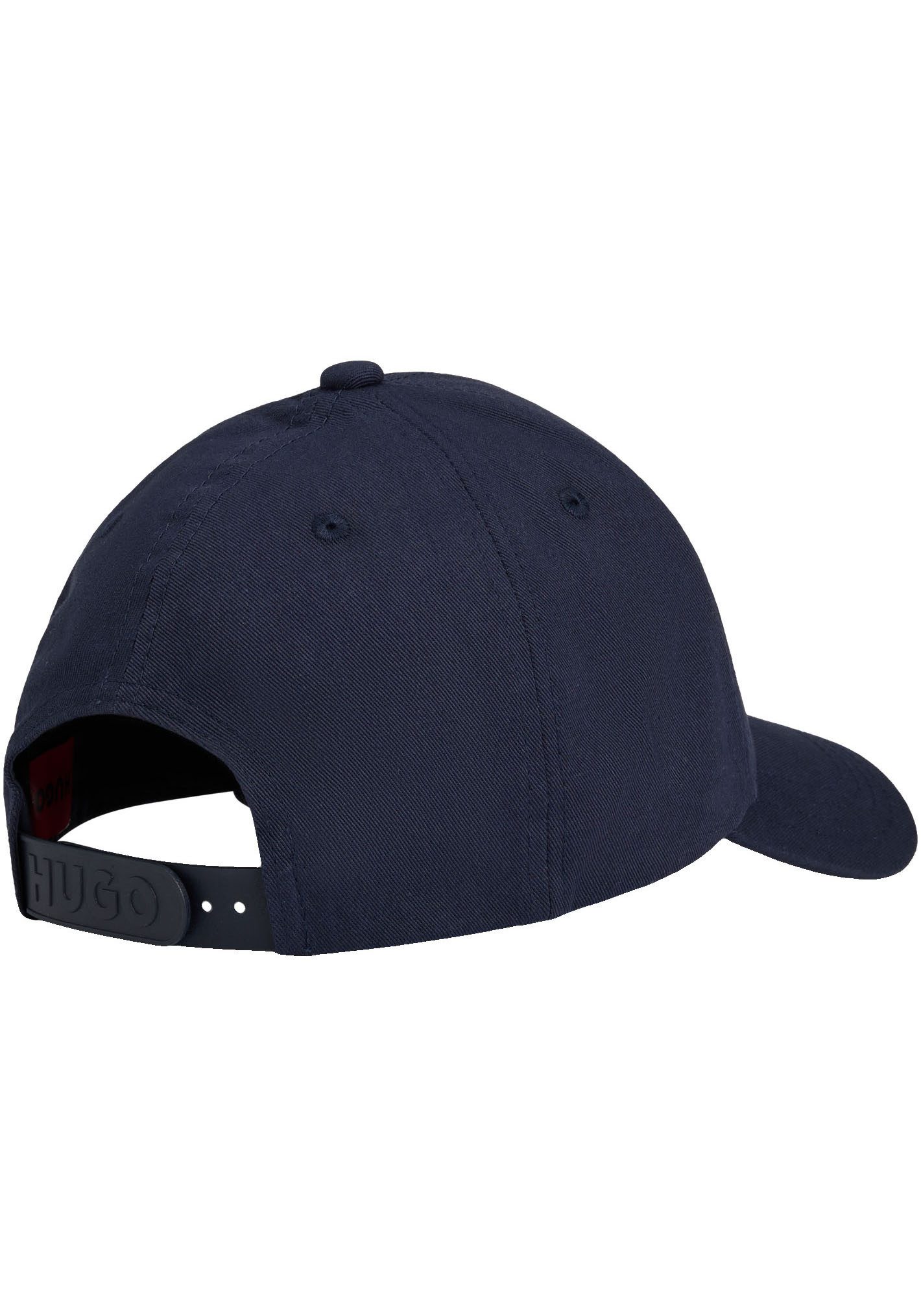 HUGO Aansluitende pet Jude-Stacked met 3d logo borduursel, verstelbare sluiting, unisex
