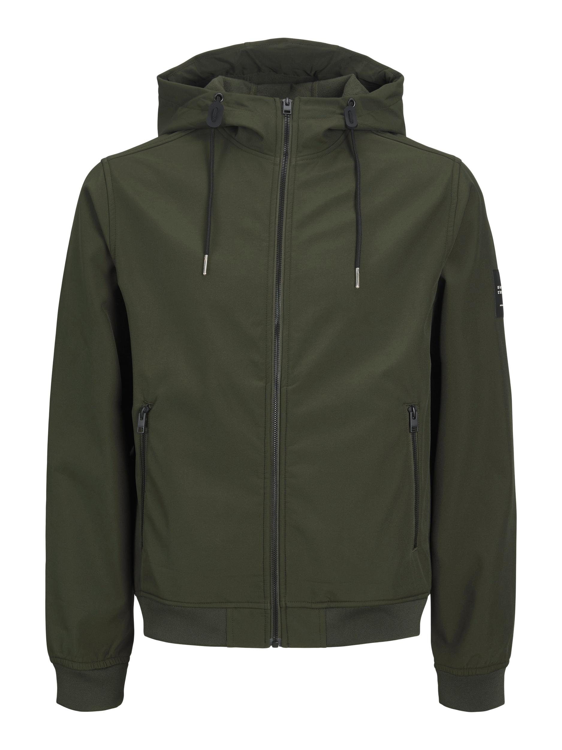 Jack & Jones PlusSize Softshell-jack JJEBASIC SOFTSHELL HOOD NOOS PLS