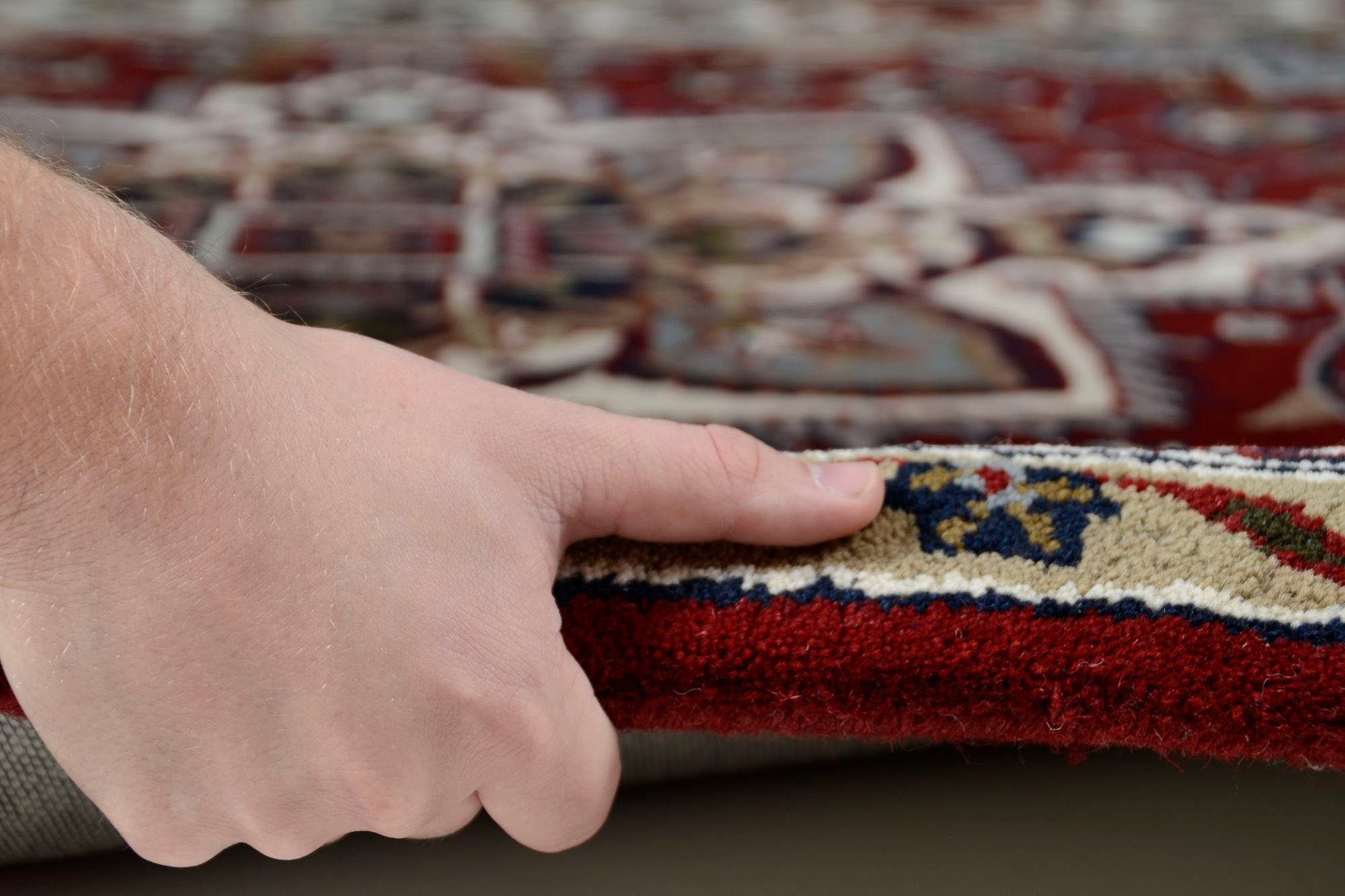 THEKO Wollen kleed Royal Heriz zuivere wol, oriënt-look, ideaal in de woonkamer & slaapkamer