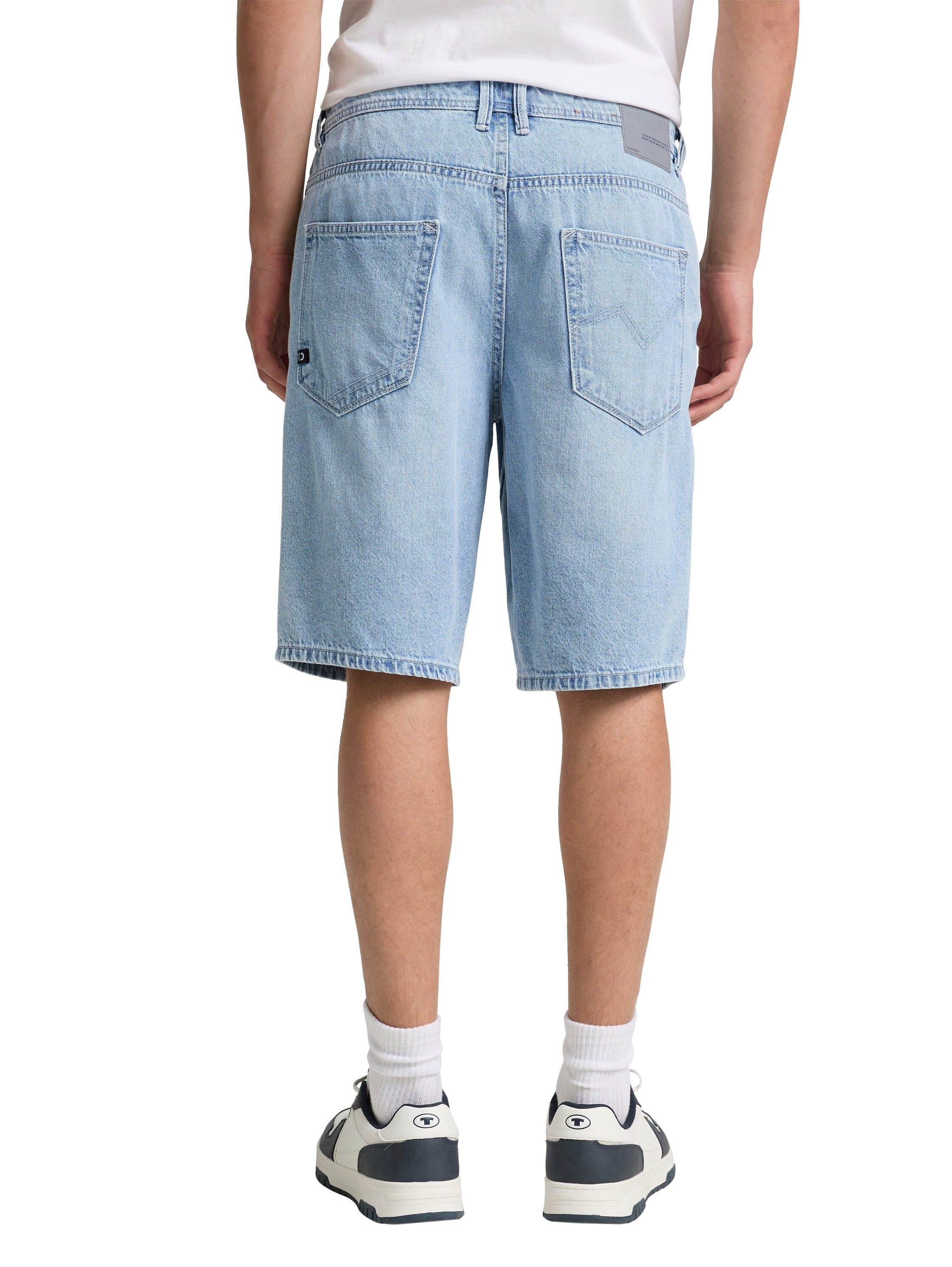 Tom Tailor Denim Jeansshort WAYLEN in five-pocketsstijl
