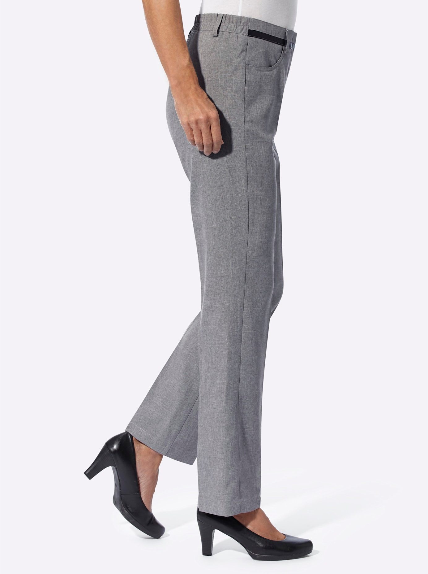 Classic Basics Pantalon met vouw