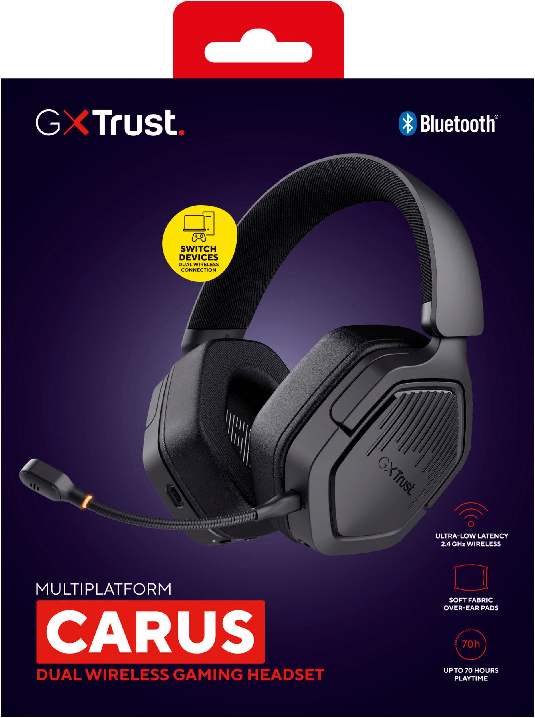 Trust Gaming-headset GXT 493 Carus