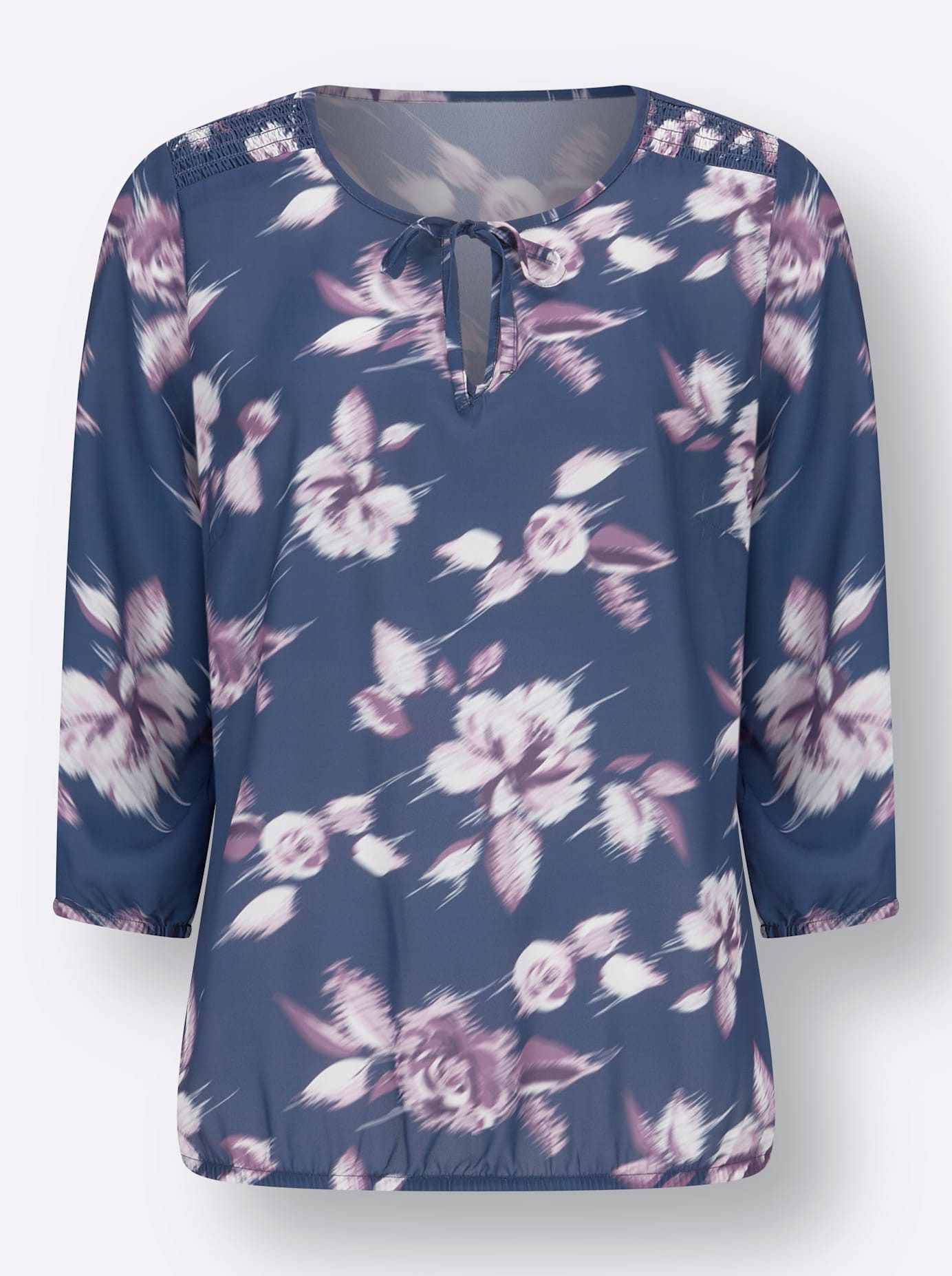 Lady Gedessineerde blouse