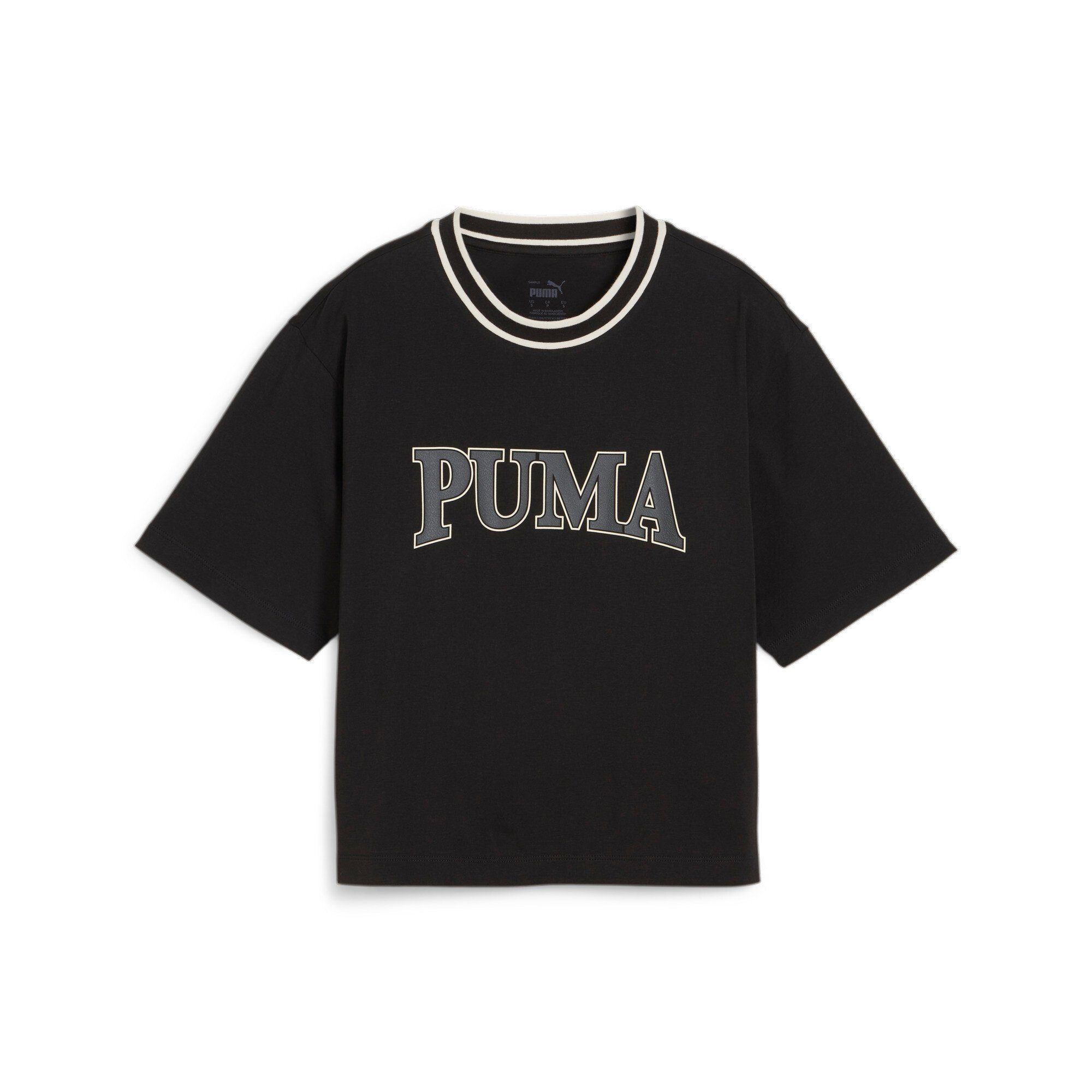 Puma Squad Donna T-Shirt Black Dames