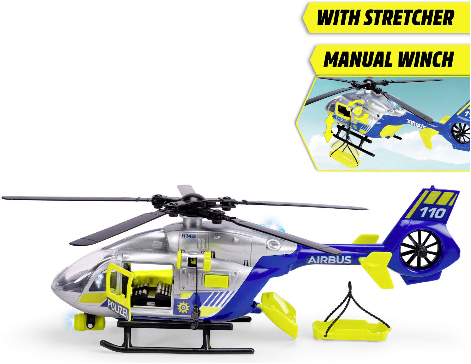 Dickie Toys Speelgoed-helikopter Police Helicopter