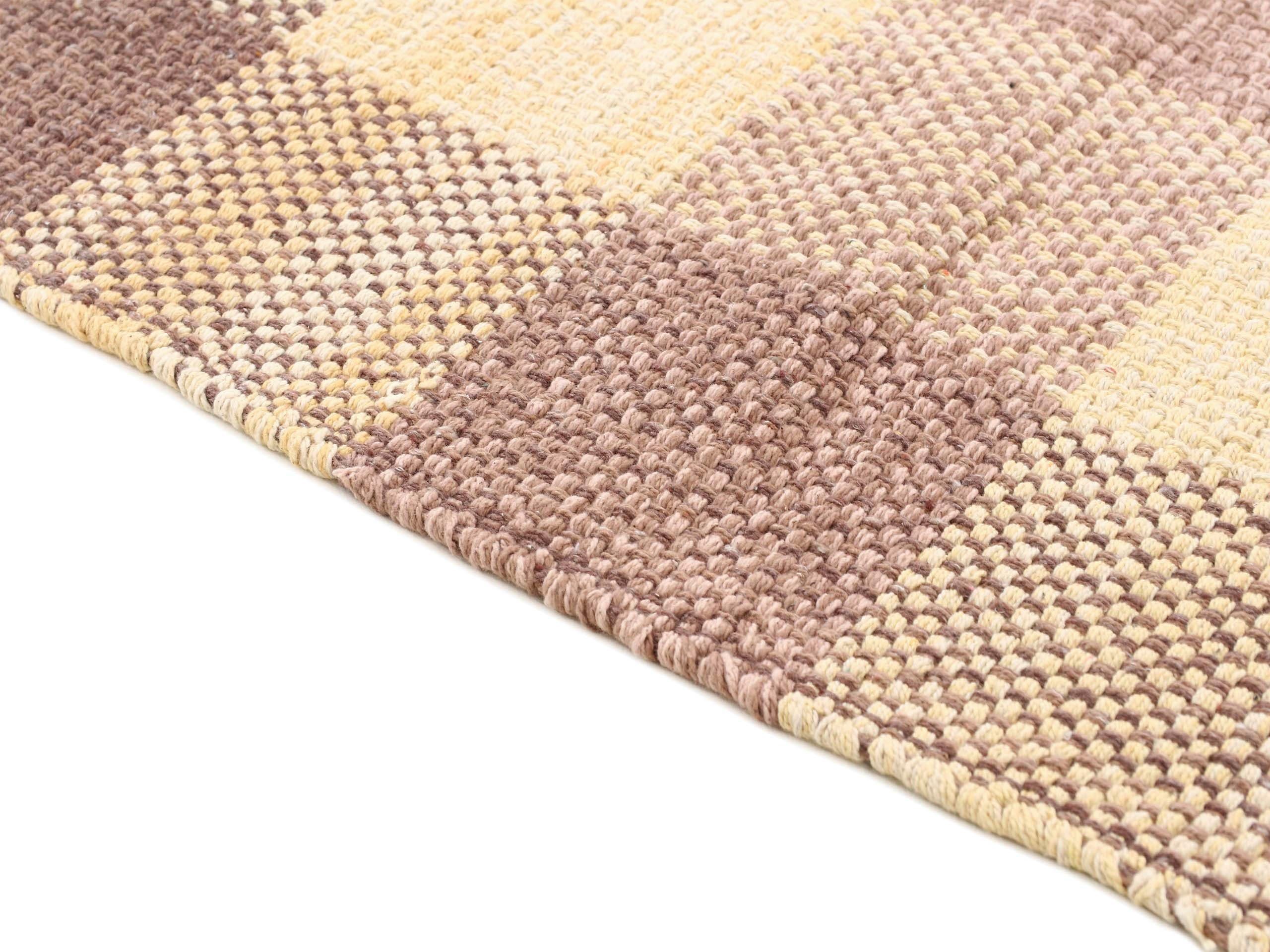 carpetfine Vloerkleed Kelim Ella puur katoen, tweezijdig te gebruiken kleed, woonkamer