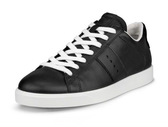 Ecco Sneakers STREET LITE , vrijetijdsschoen, lage schoen, veterschoen dames schoenen maat 36 zwart