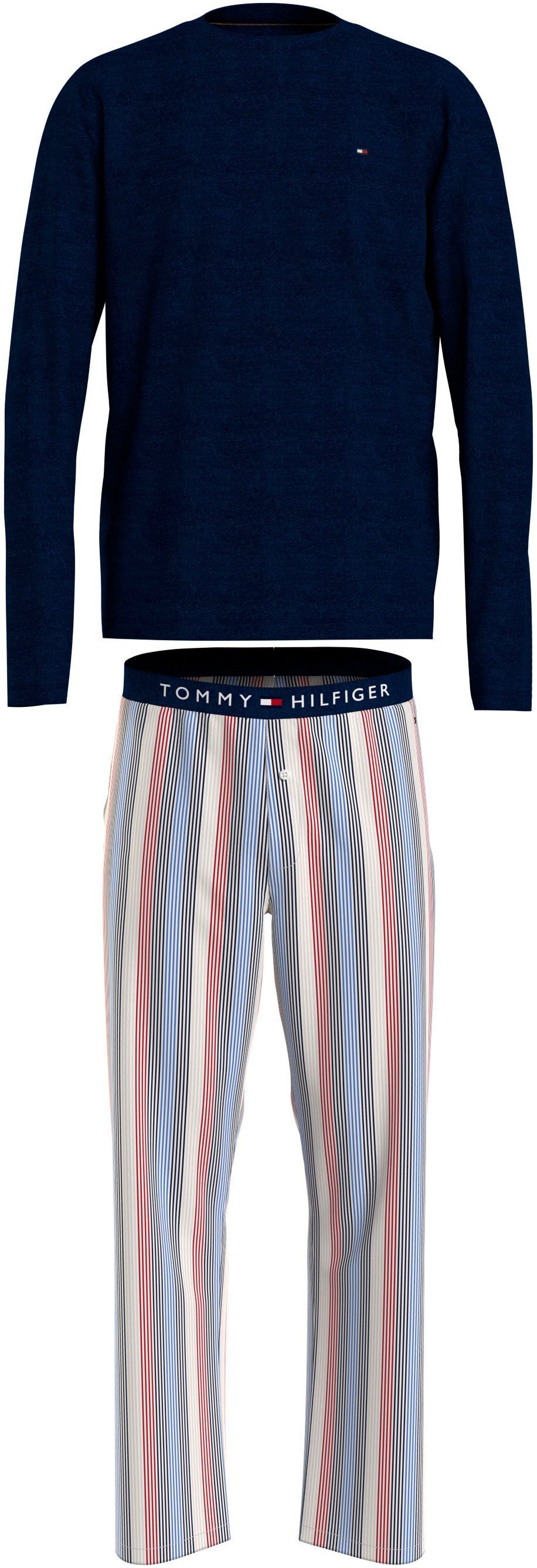 Tommy Hilfiger Underwear Pyjama met logoband (set 2-delig 2 stuks)