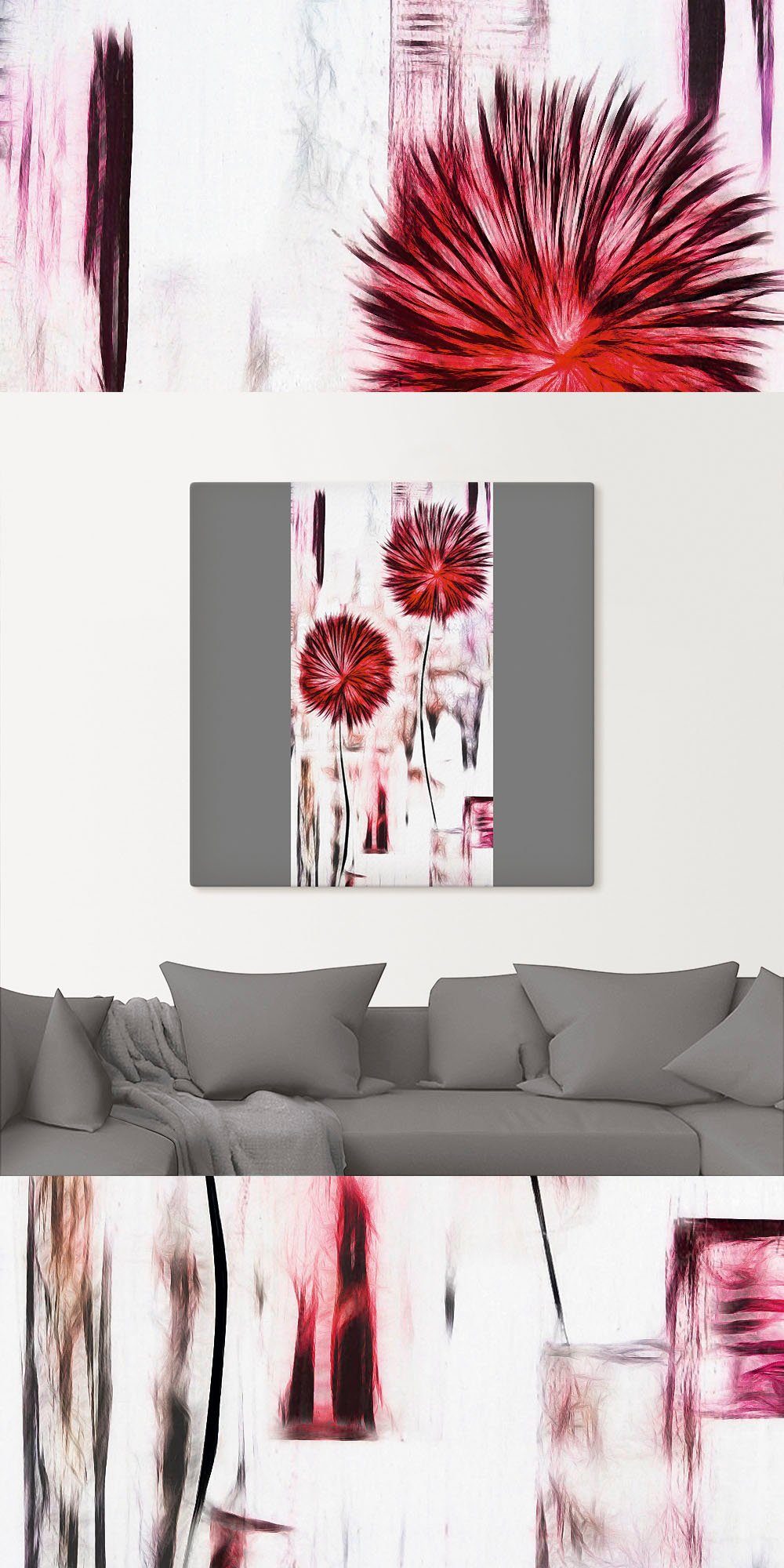 Artland Artprint Bloemen als artprint van aluminium, artprint op linnen, muursticker of poster in verschillende maten