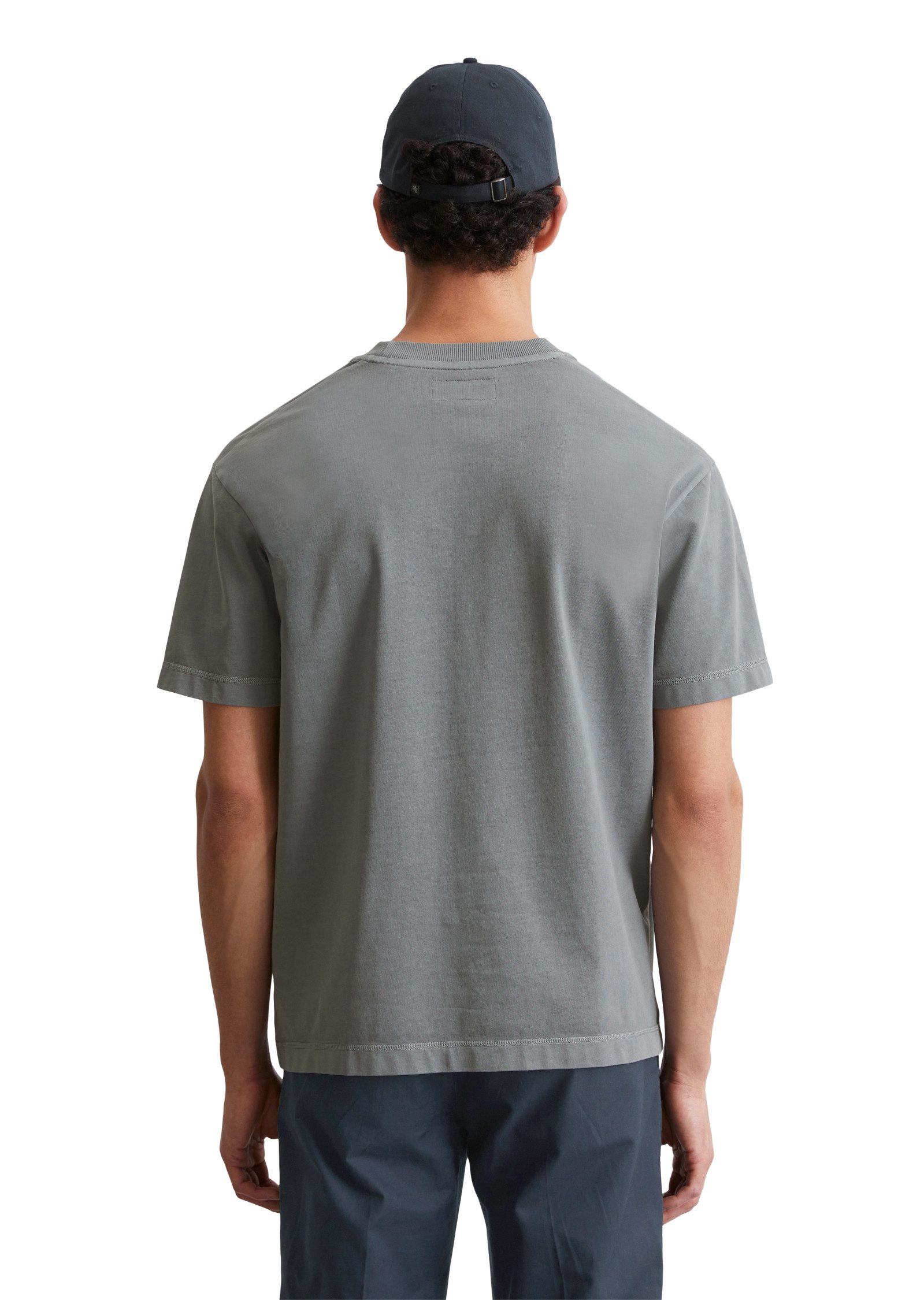 Marc O'Polo T-shirt met licht onregelmatige kleurstelling