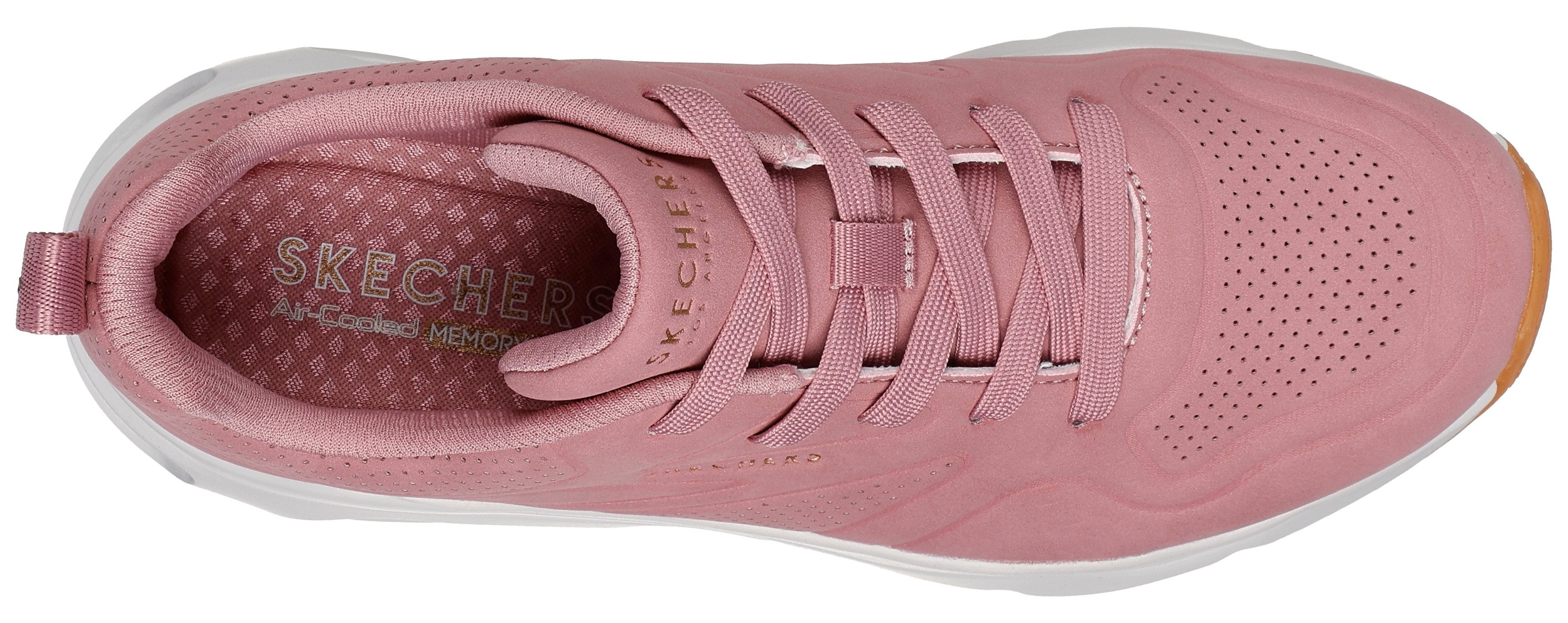 Skechers Sneakers TRES-AIR UNO Vrijetijdsschoen, lage schoen, veterschoen met air-cooled memory foam