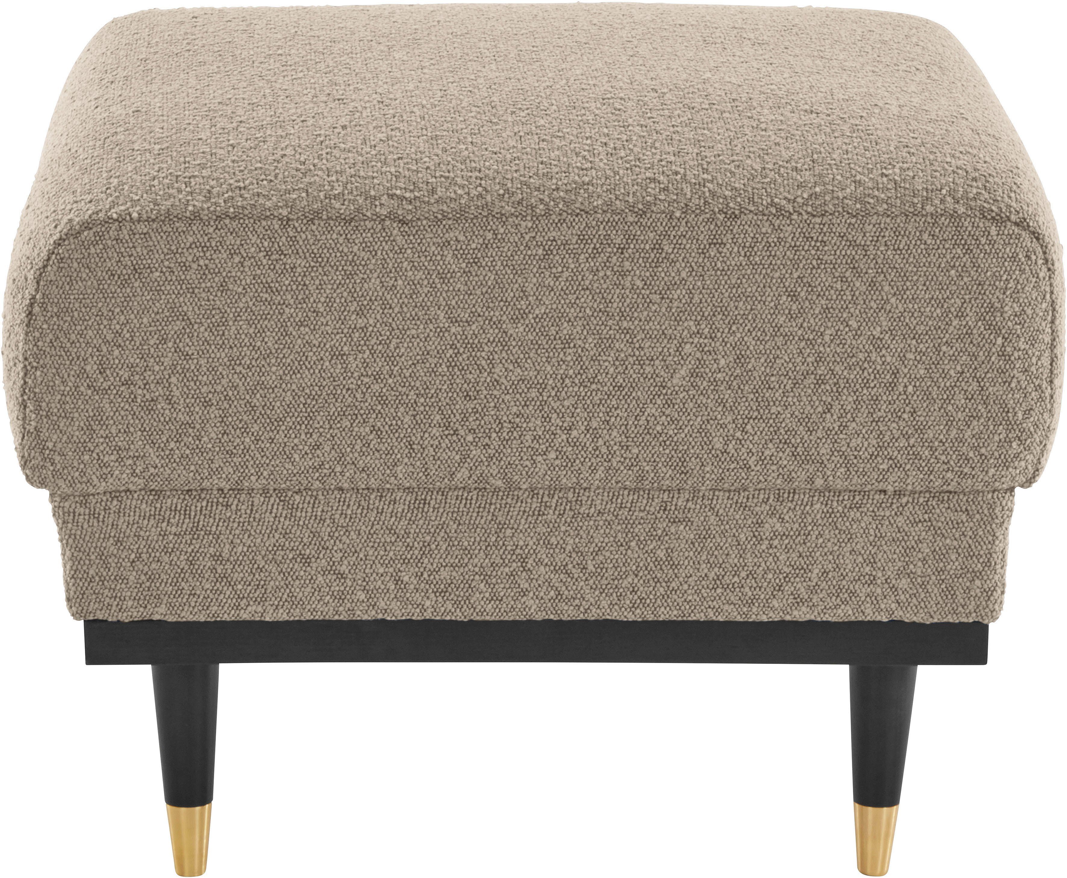 Guido Maria Kretschmer Home&Living Hocker Chamby New bouclé-structuurbekleding