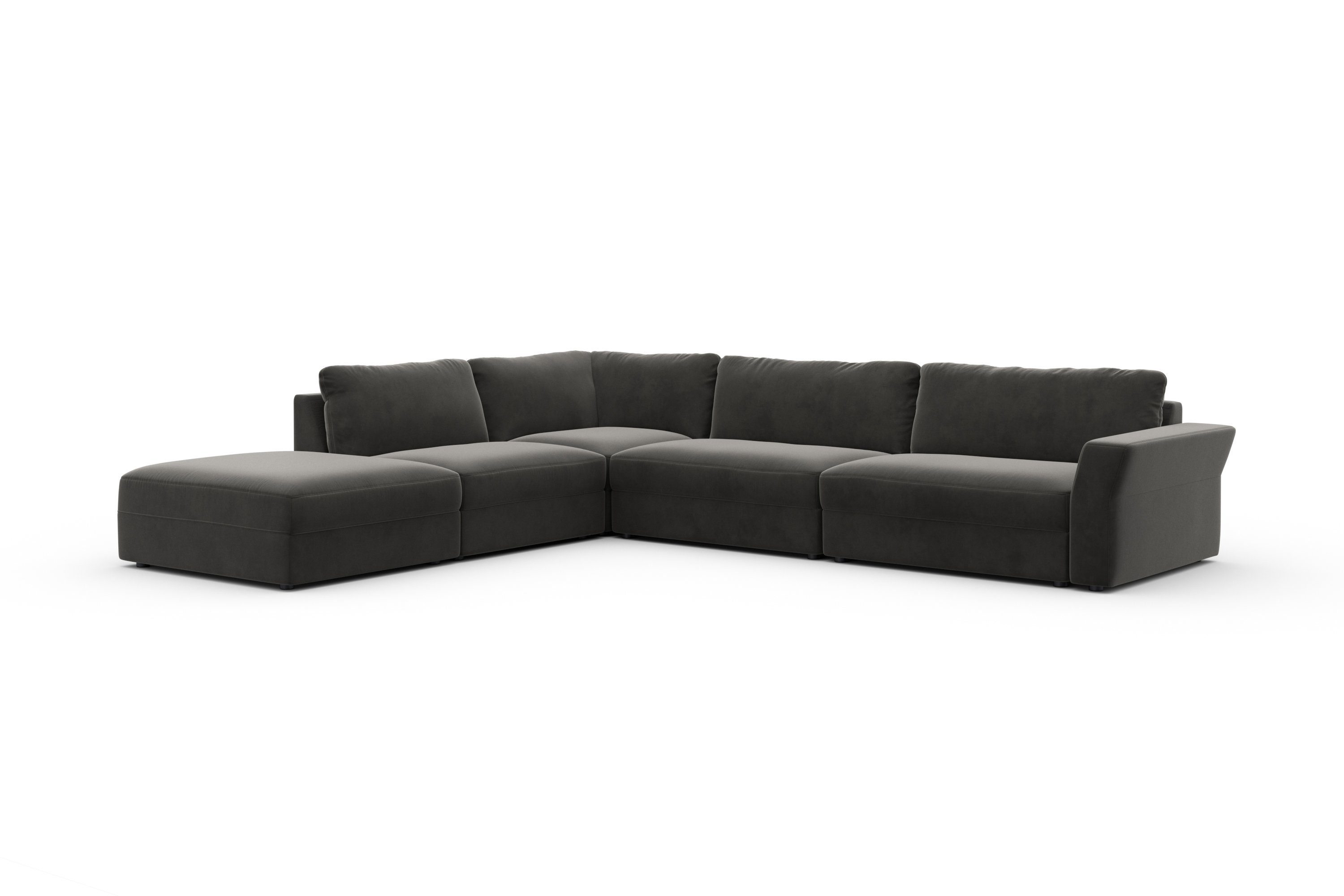 sit&more Hoekbank Cadabra L-vorm Breedte 356 cm, met zitdiepteverstelling
