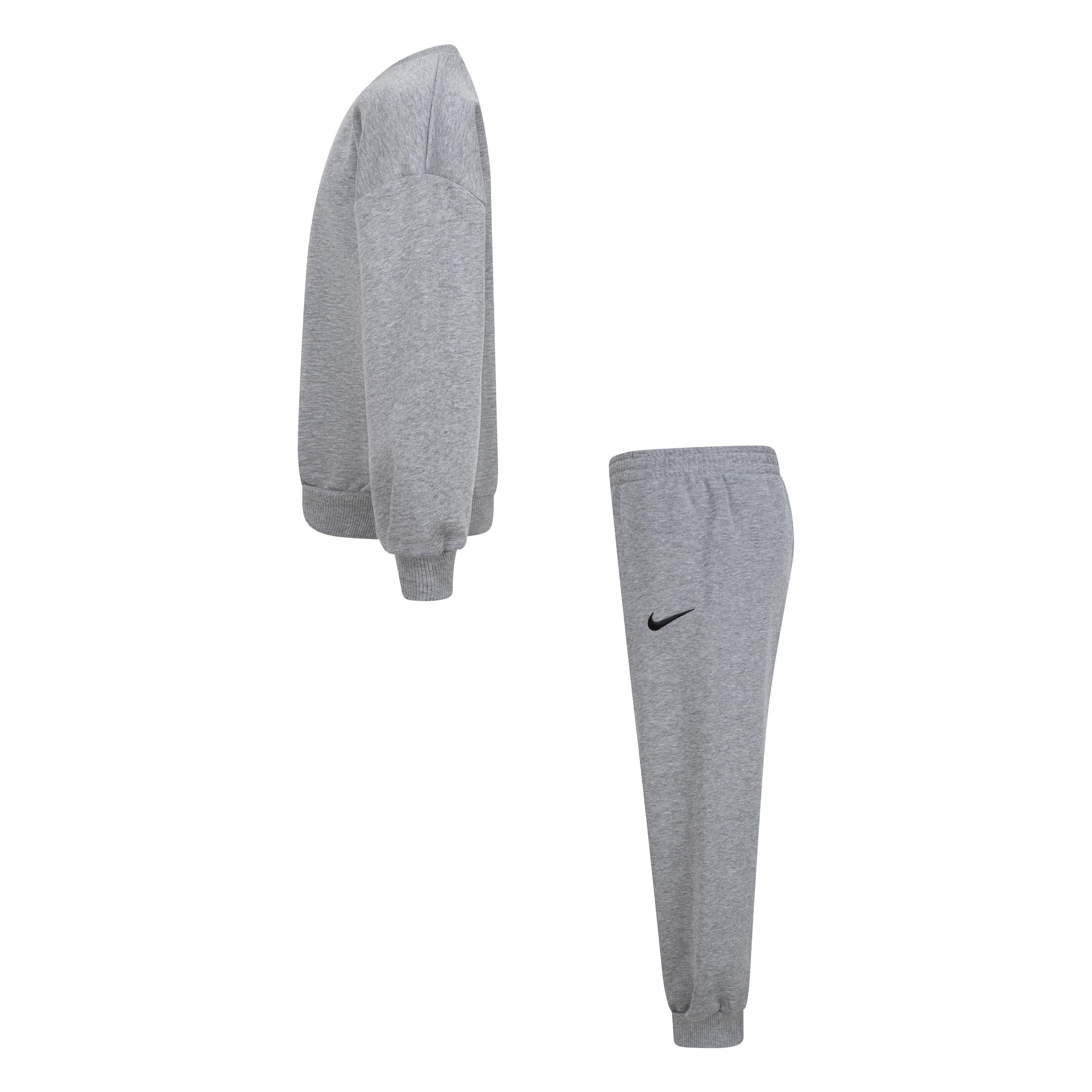 Nike Sportswear Joggingpak NKN ESSENTIAL FLEECE CREW SET (2-delig)
