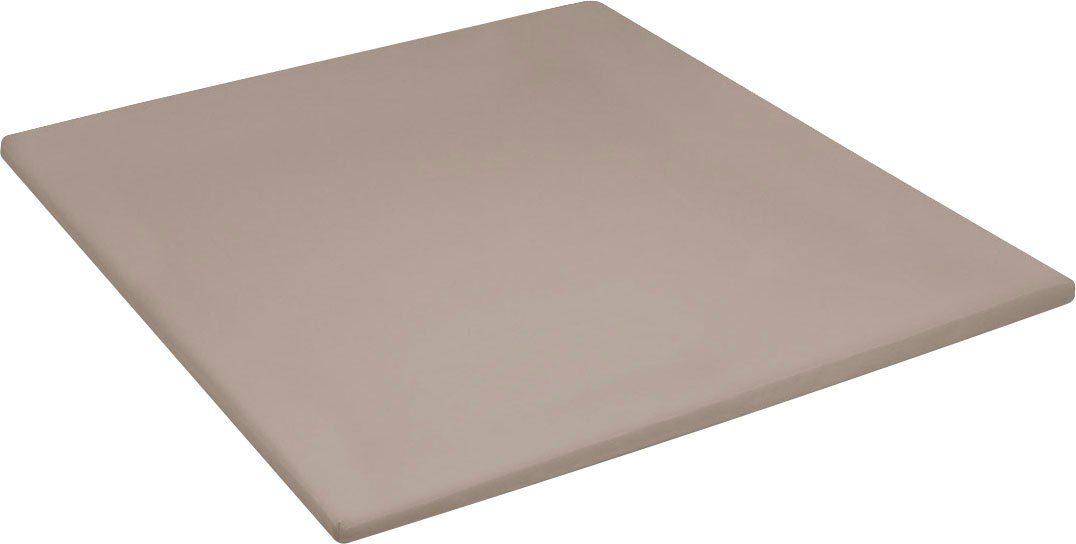 Cinderella Hoeslaken Uni badstof topmatras (1 stuk) hoeslakens maat 80-90 cm x 200-210 cm bruin