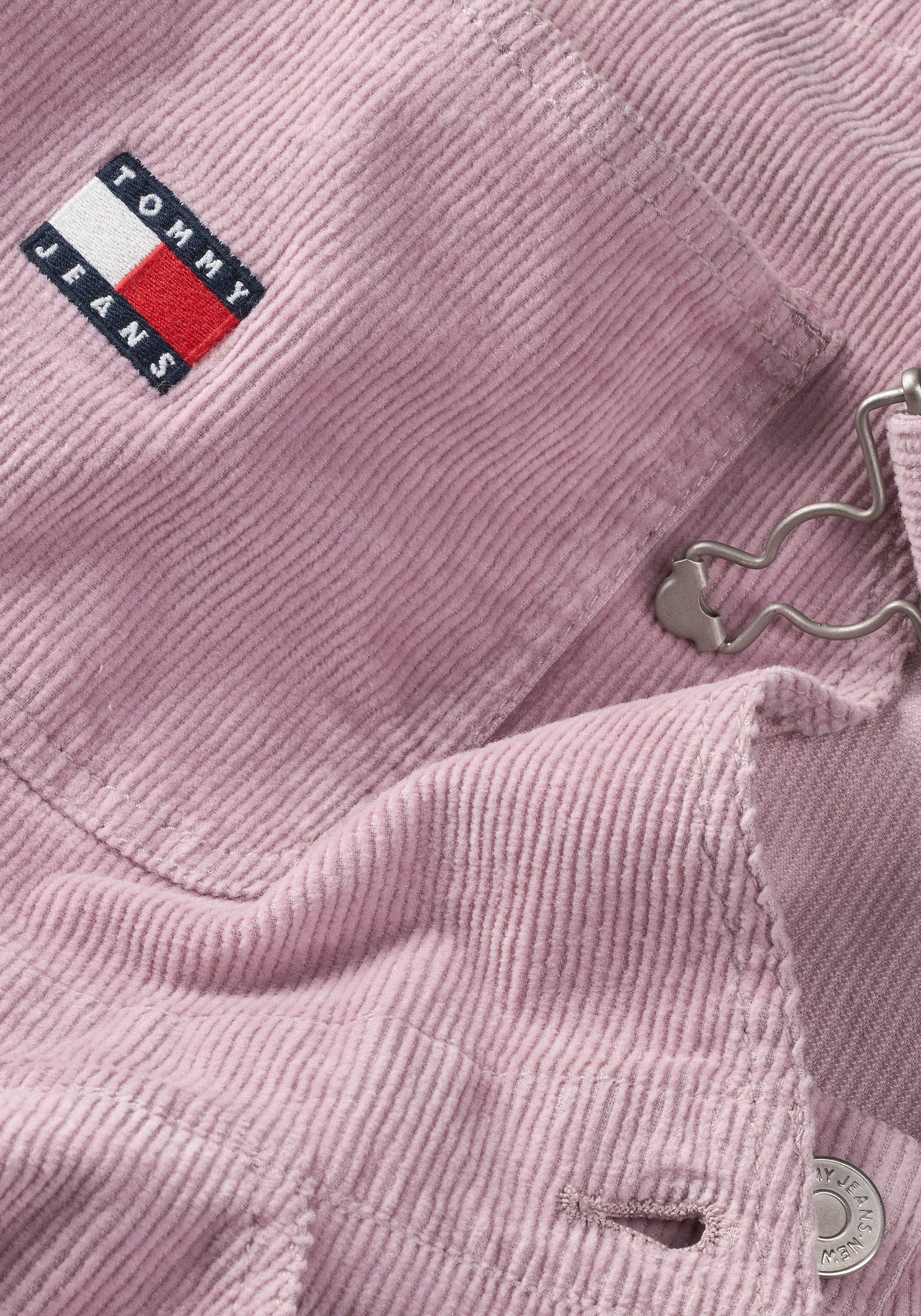 TOMMY JEANS Salopetjurk TJW WASH CORD DUNGAREE DRESS EXT