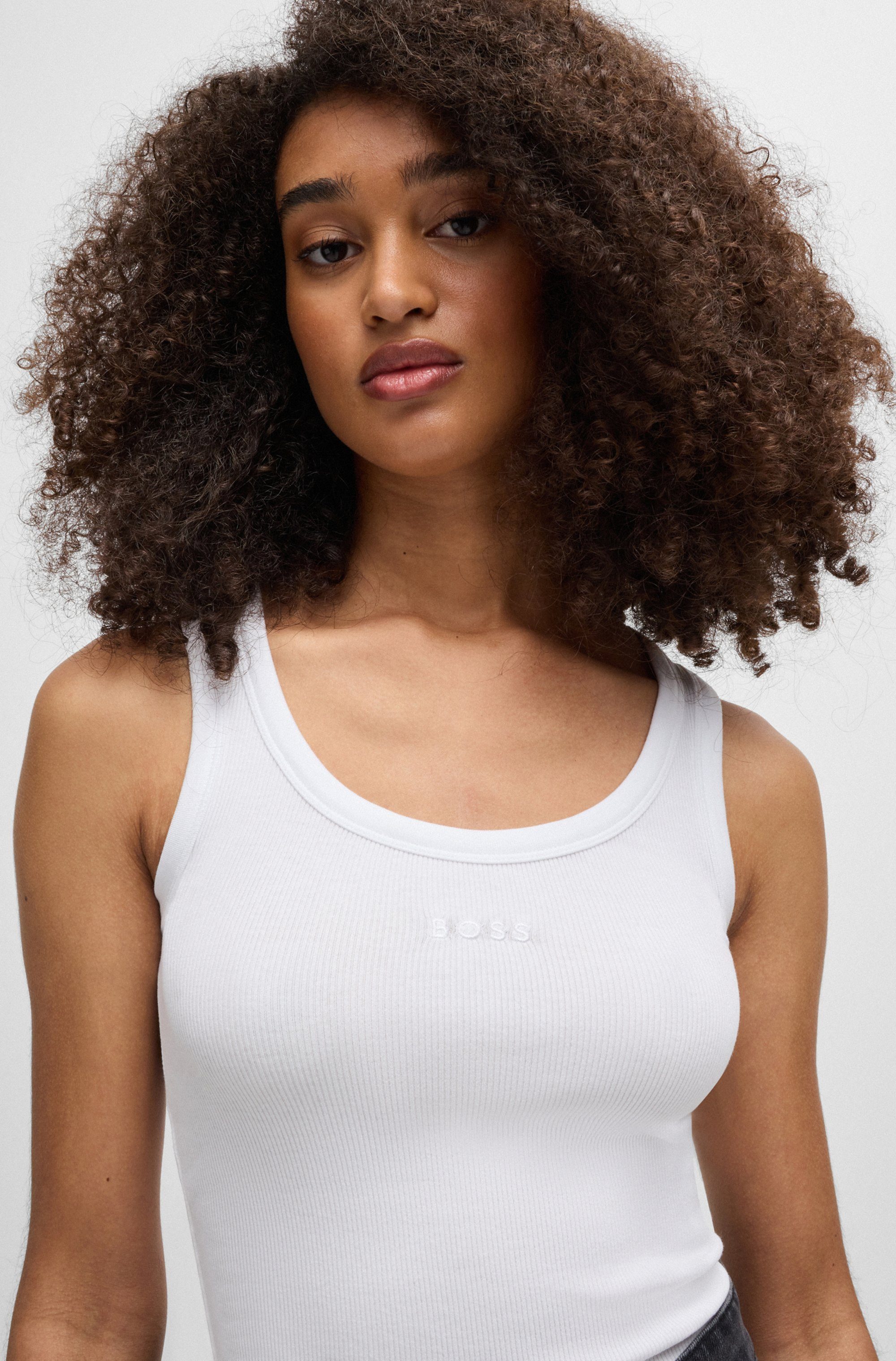 Boss Orange Lange top Ematite Premium Damesmode