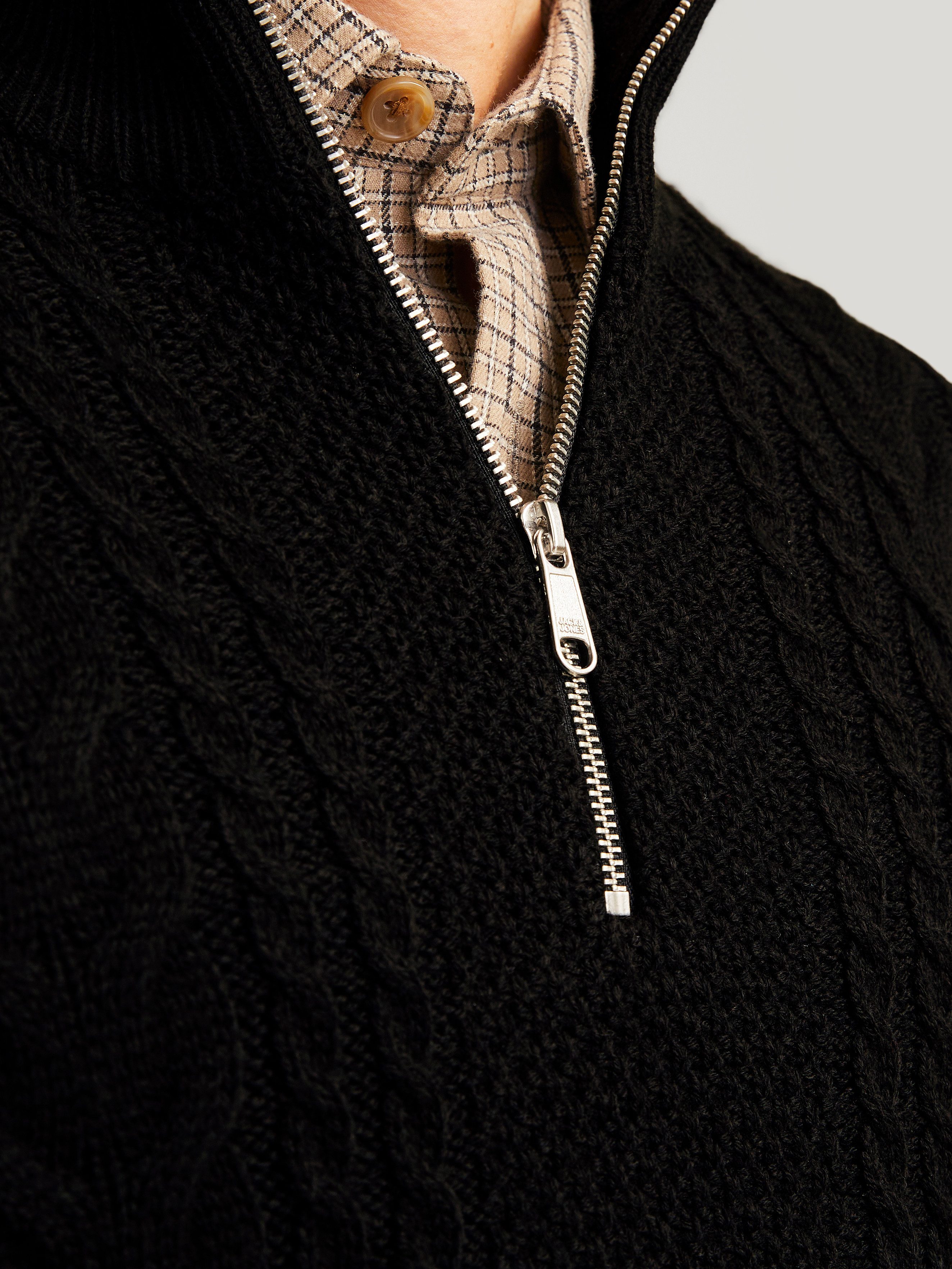 Jack & Jones Schipperstrui JJCRAIG KNIT HALF ZIP