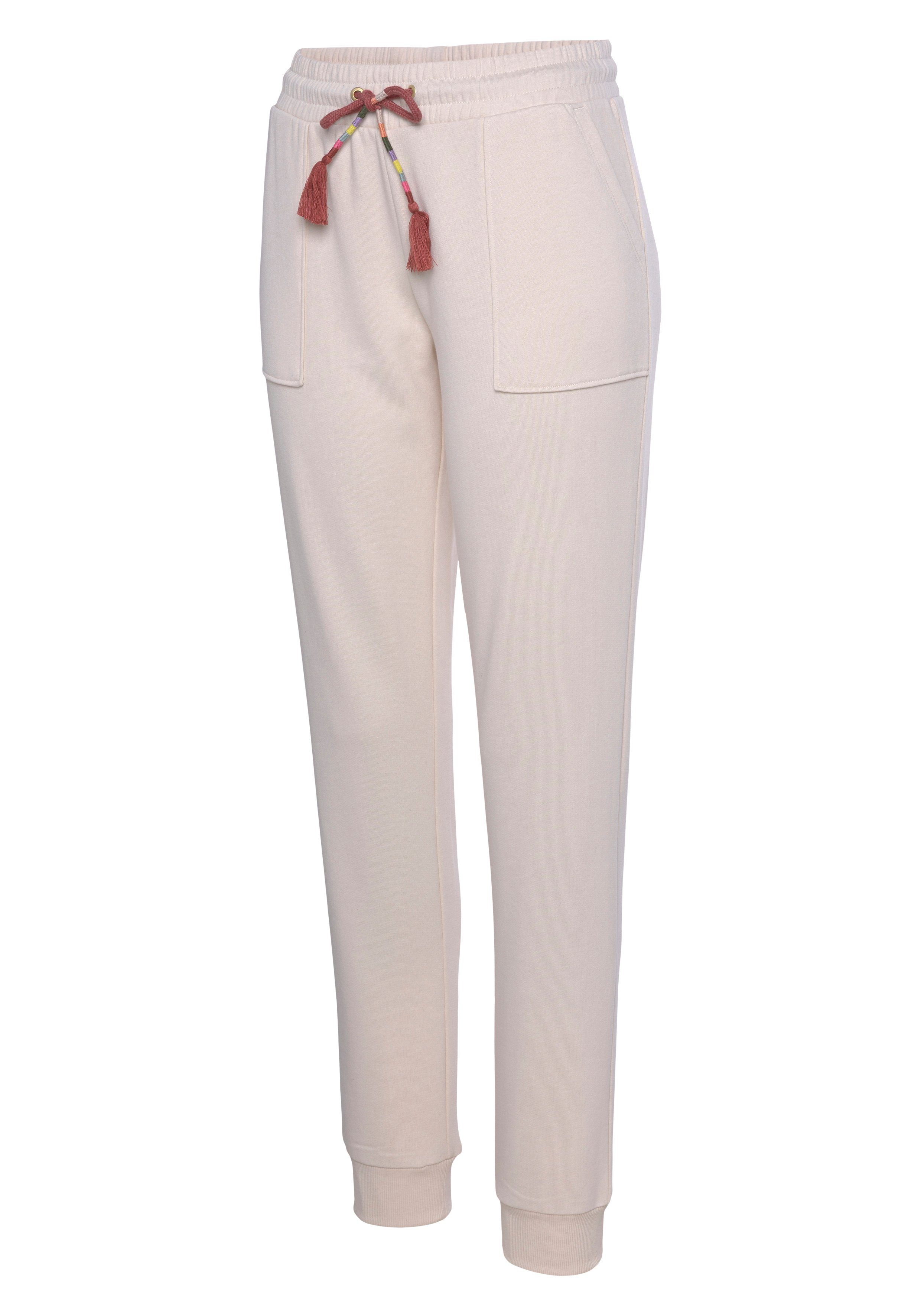Vivance Sweatpants Relaxbroek, loungebroek met opgenaaide zakken, loungewear
