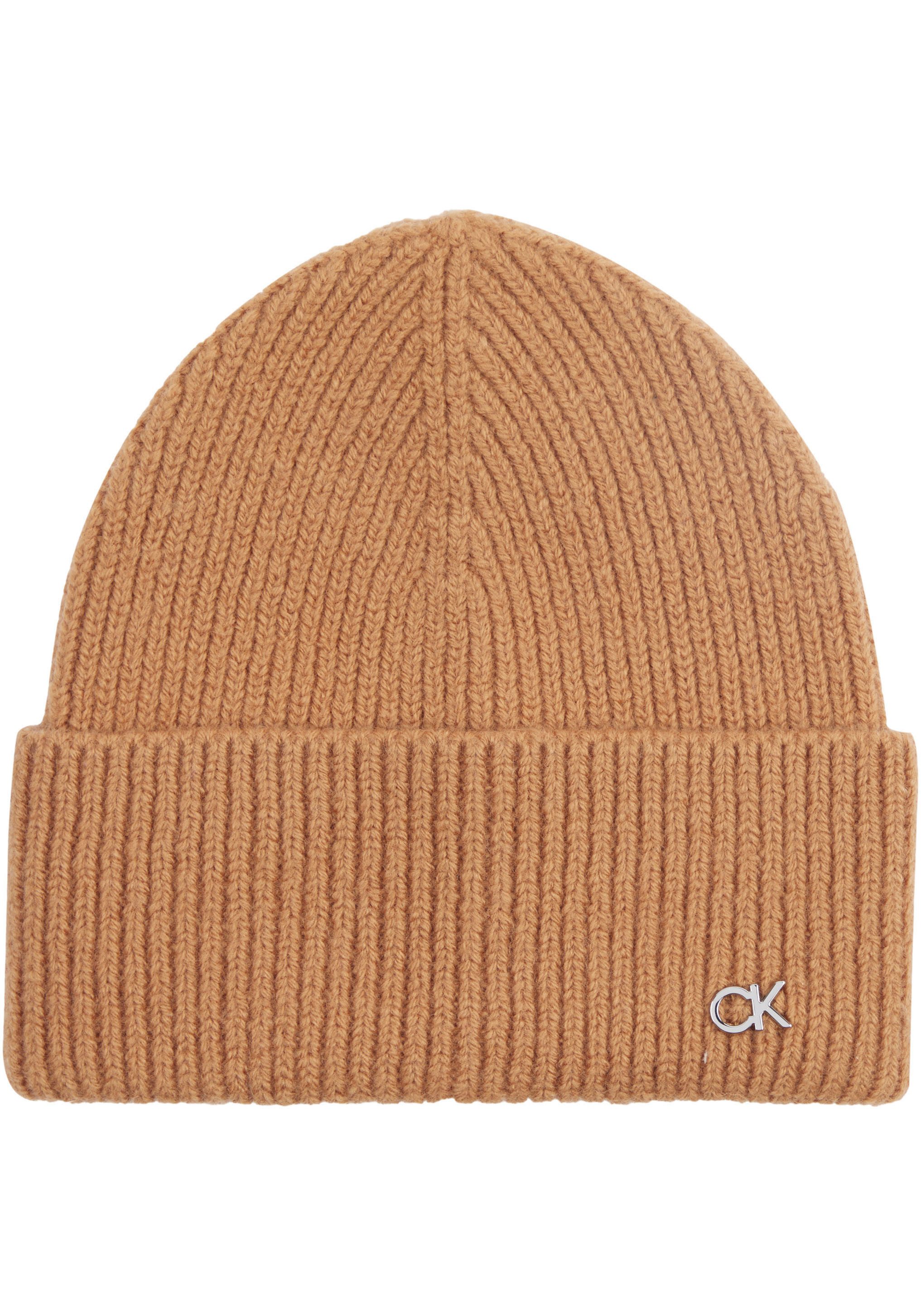 Calvin Klein Beanie CK METAL CHUNKY RIB BEANIE