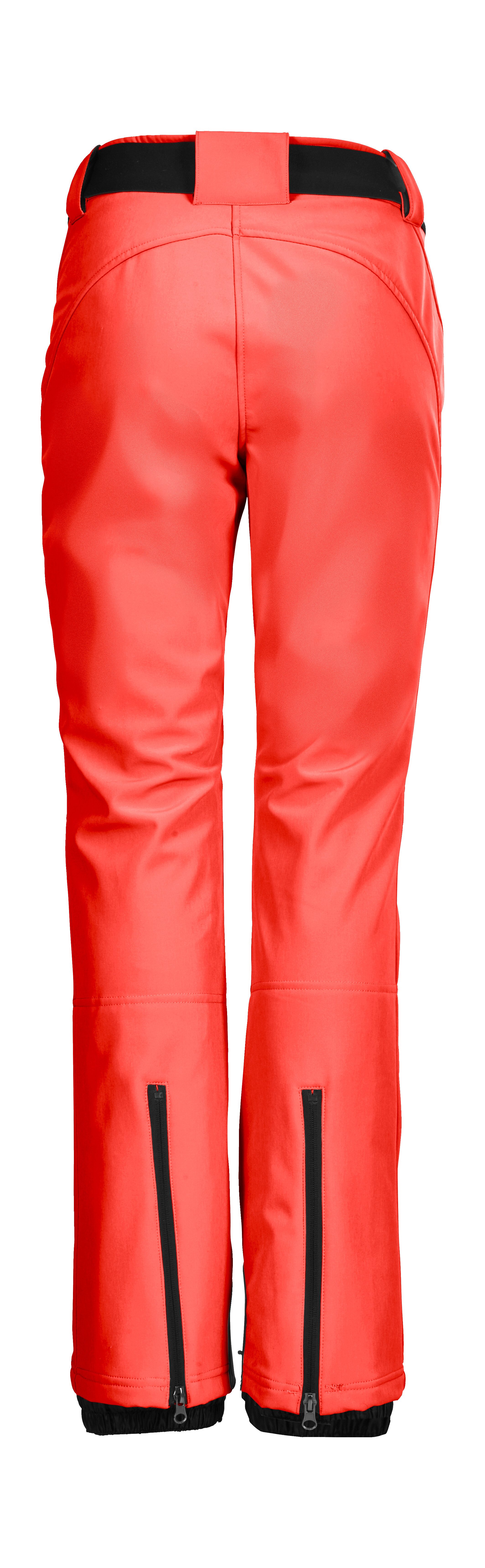 Killtec Skibroek KSW 221 WMN SKI SFTSHLL PNTS Ademend, waterafstotende softshell broek met fleece voering