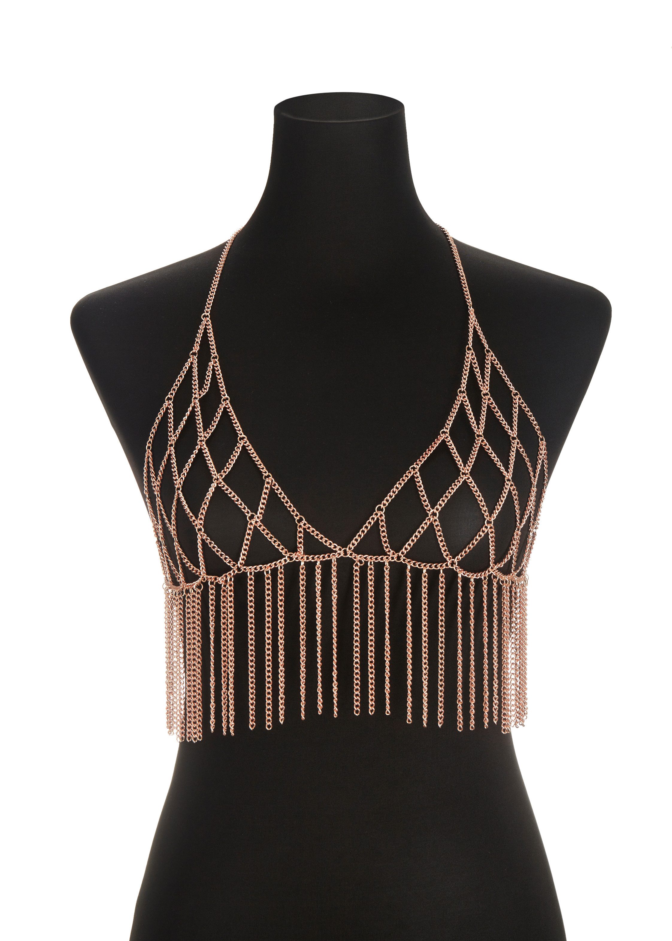 Lascana Buikketting Bodychain, BH ketting, lichaamsjuwelen, lichaam ketting, taille ketting