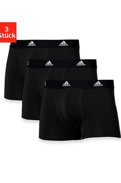 adidas sportswear boxershort met contrastkleurige details (3 stuks) zwart