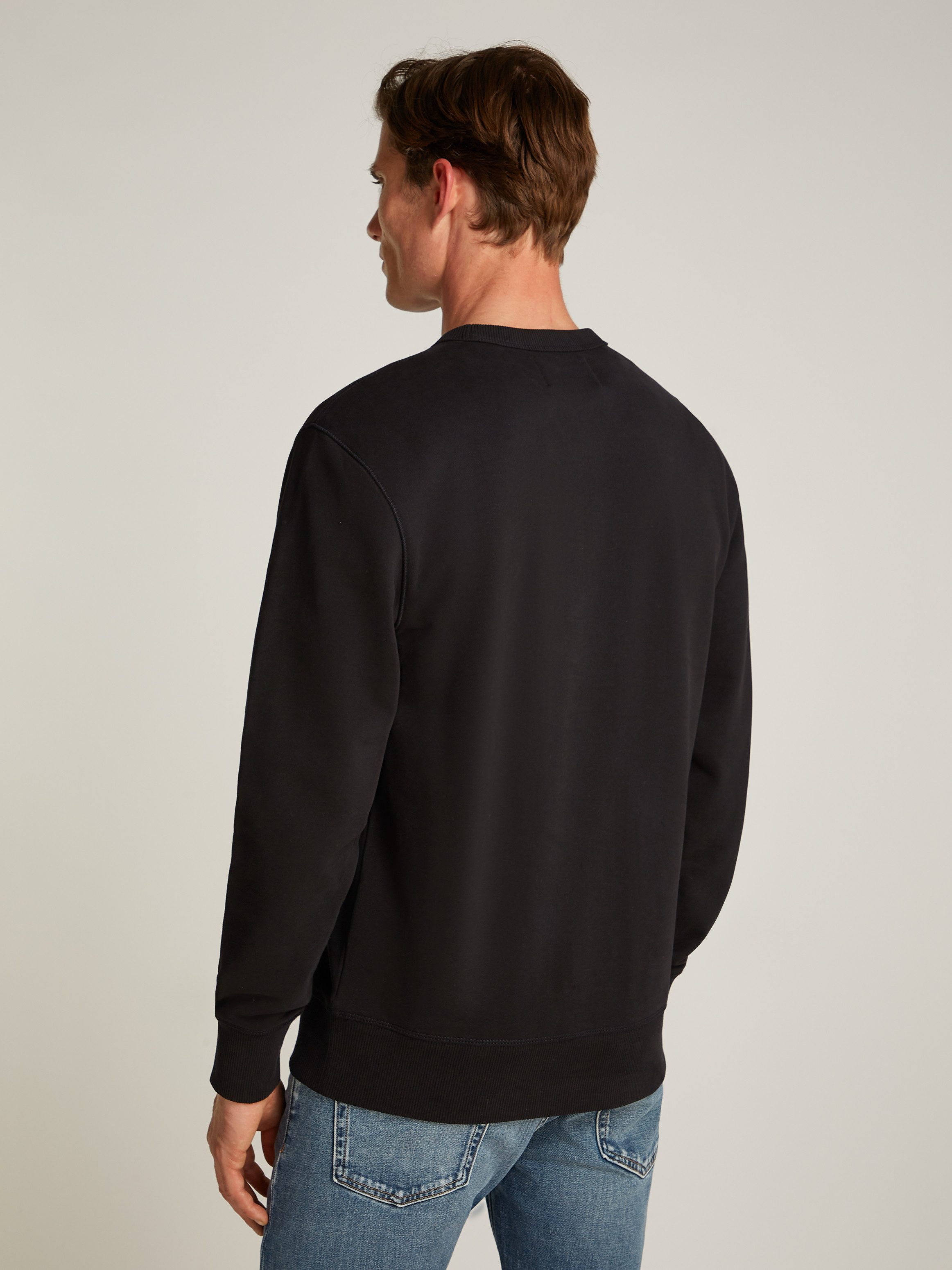 Calvin Klein Sweatshirt WOVEN LABEL CREW NECK