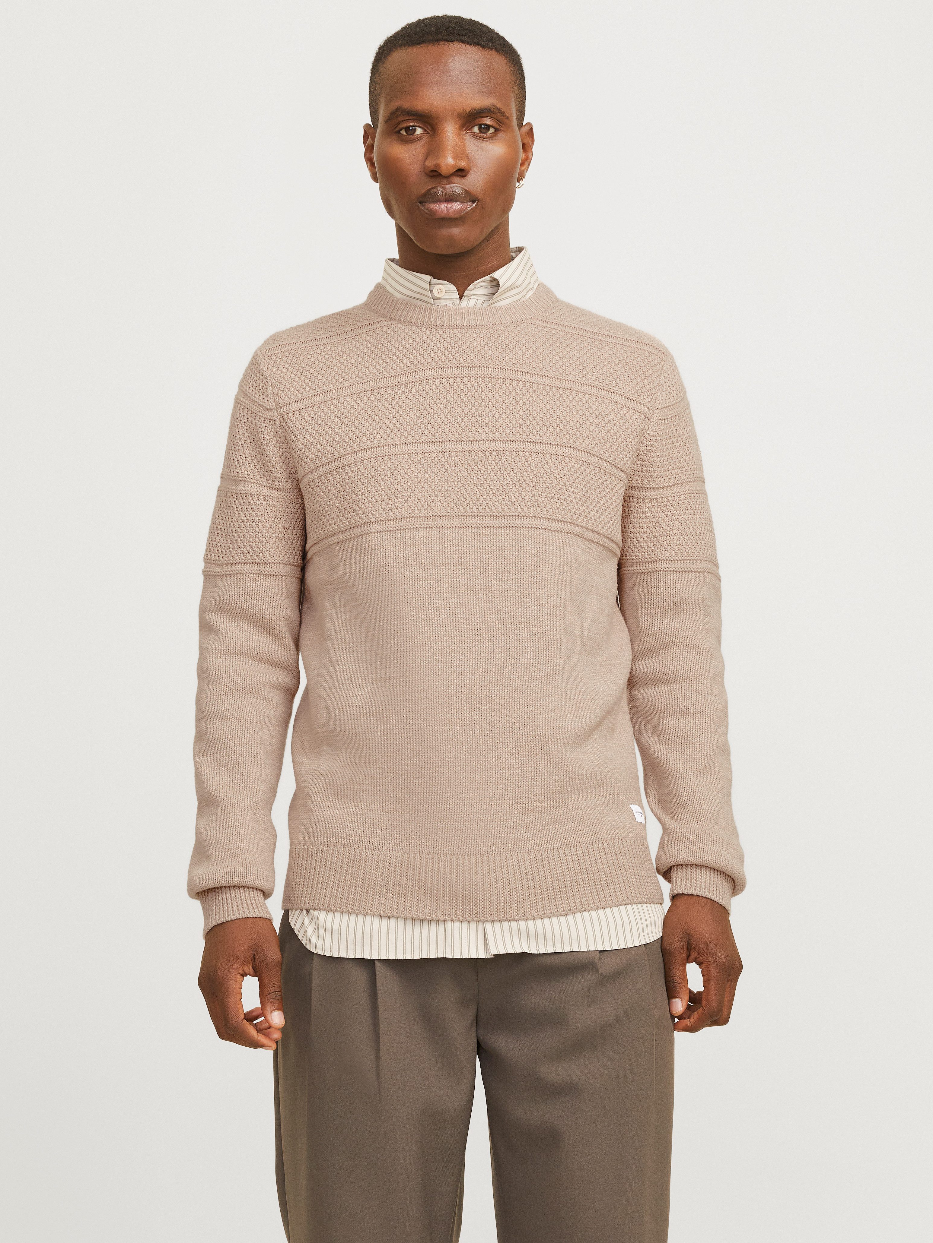 Jack & Jones Trui met ronde hals JJJERRY KNIT CREW NECK AW24