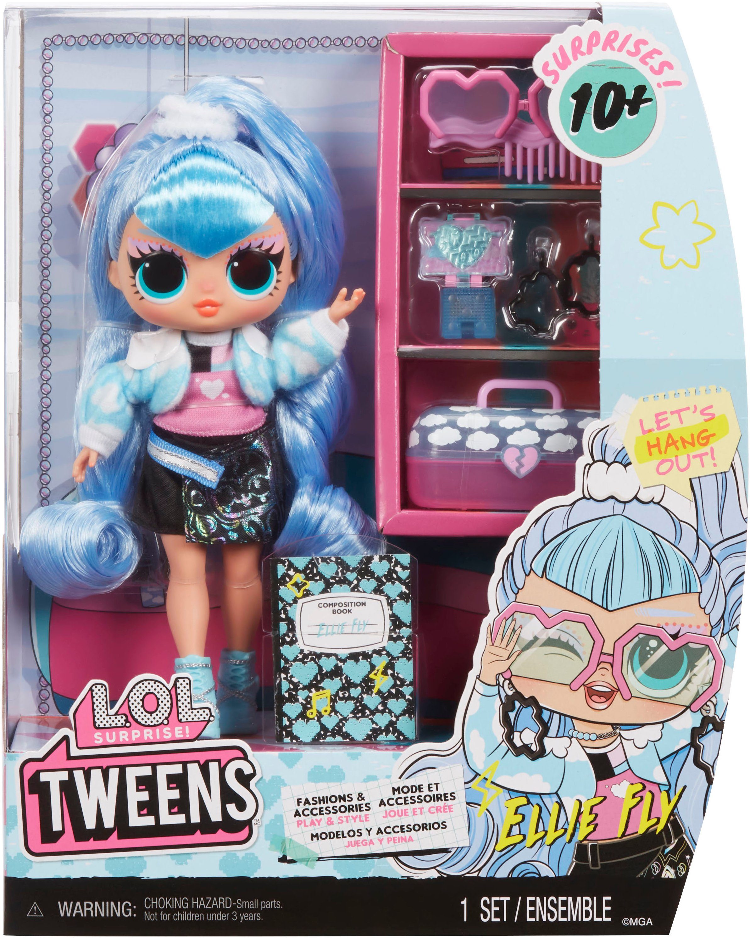 L.O.L. SURPRISE! Aankleedpop L.O.L. Surprise Tweens Core Doll - Ellie Fly