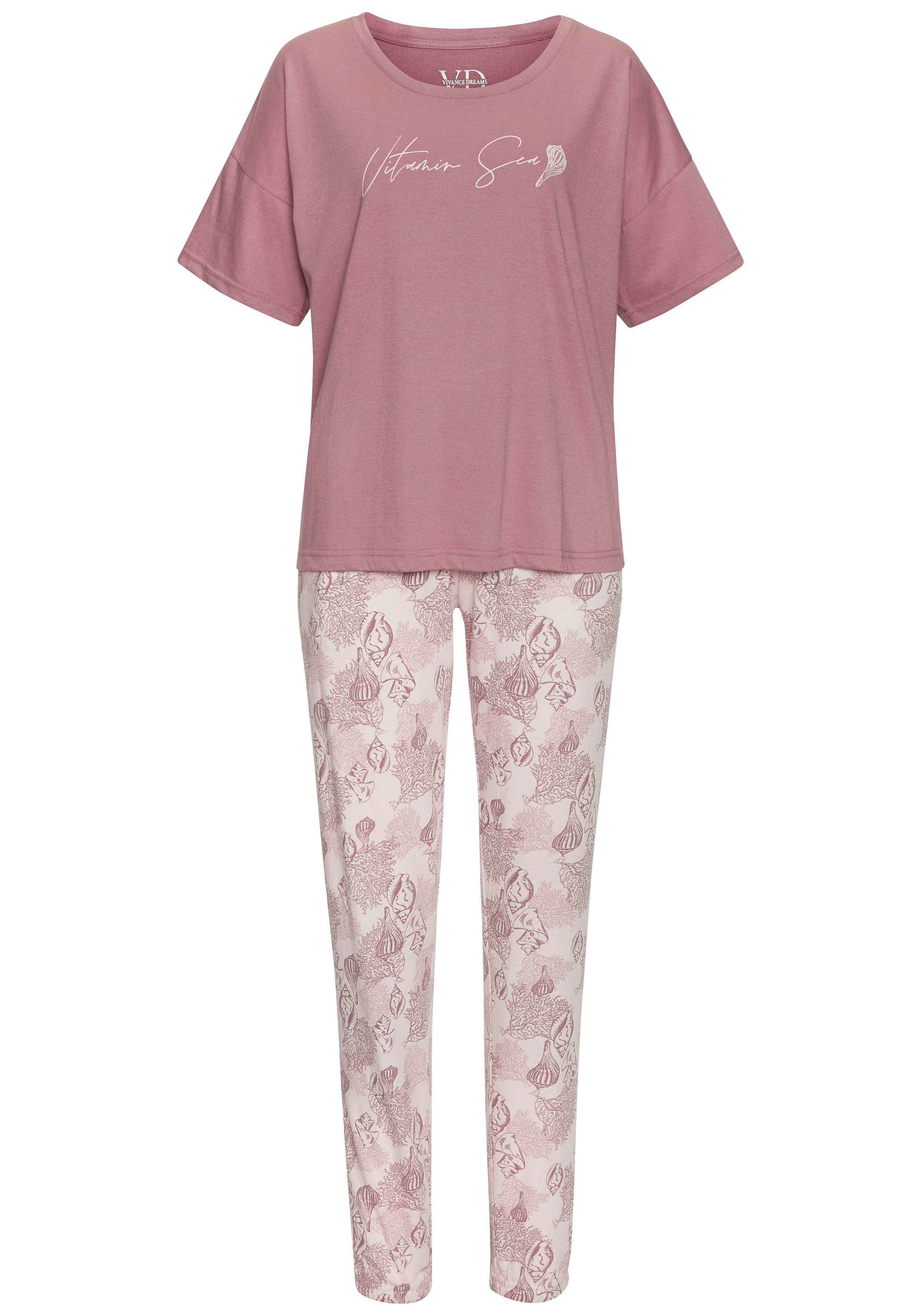 Vivance Dreams Pyjama All-over print (set, 2-delig)