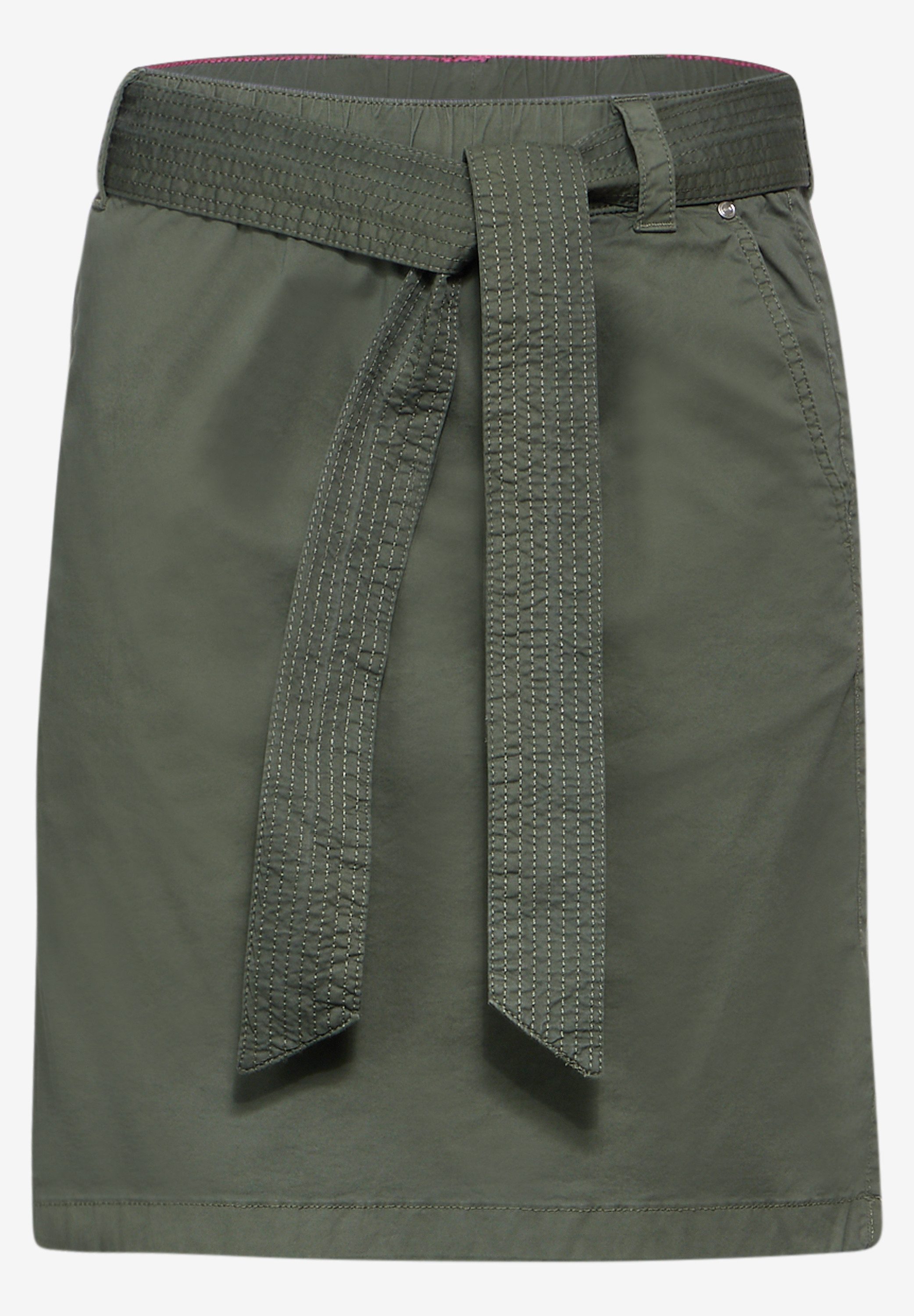 Cecil Midirok met textielen riem