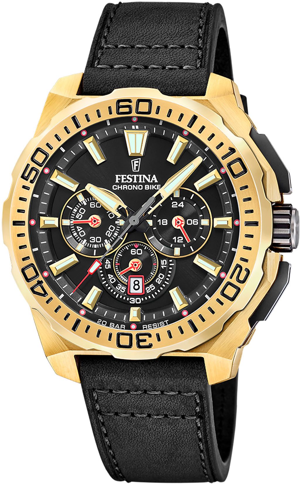 Festina Chronograaf heren horloges zwart