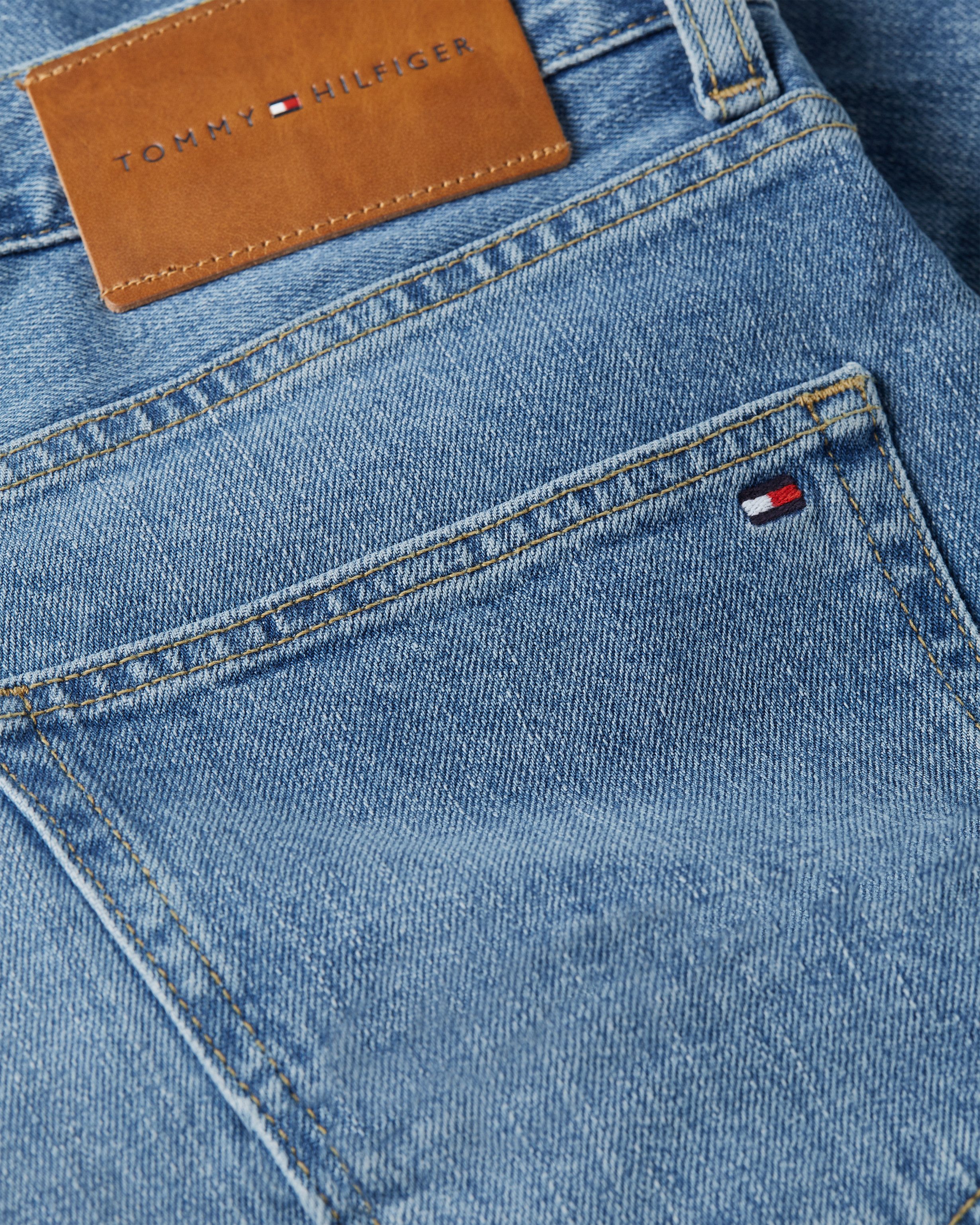 Tommy Hilfiger Straight jeans in blauwe wassing