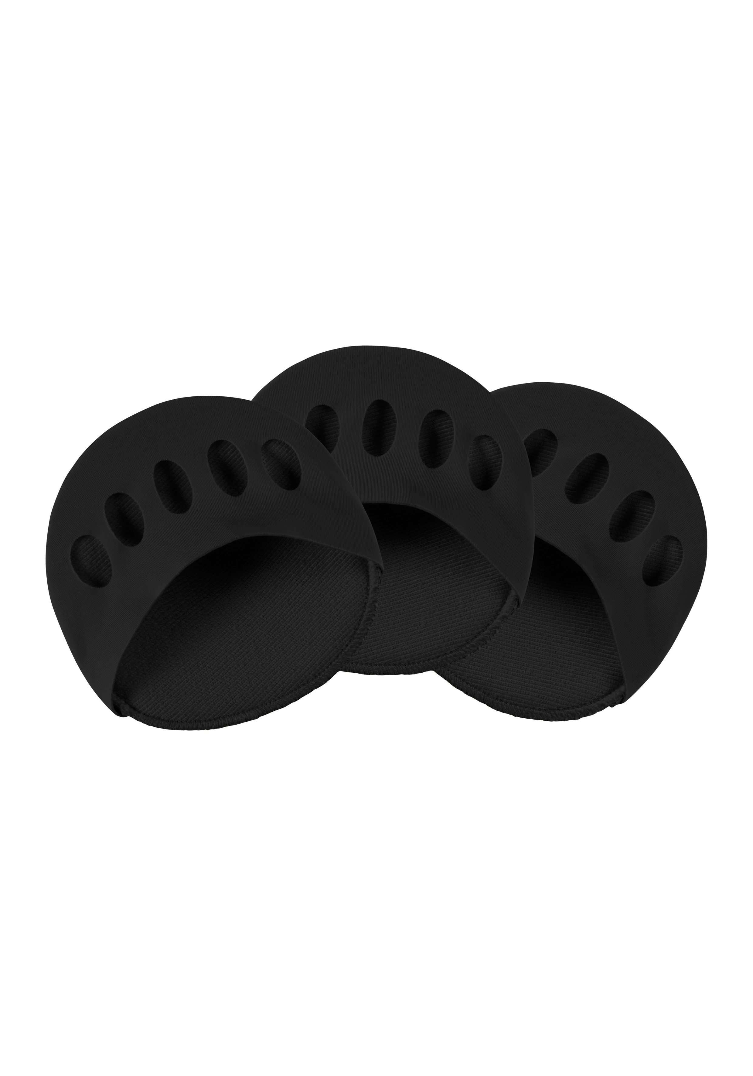 Vivance Teensokjes met voorvoetkussen voor hoge schoenen (set 3 paar)